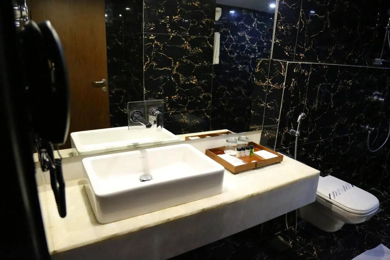 Bathroom in Hotel Trinity Grand, Raigarh Bathroom in Hotel Trinity Grand, Raigarh