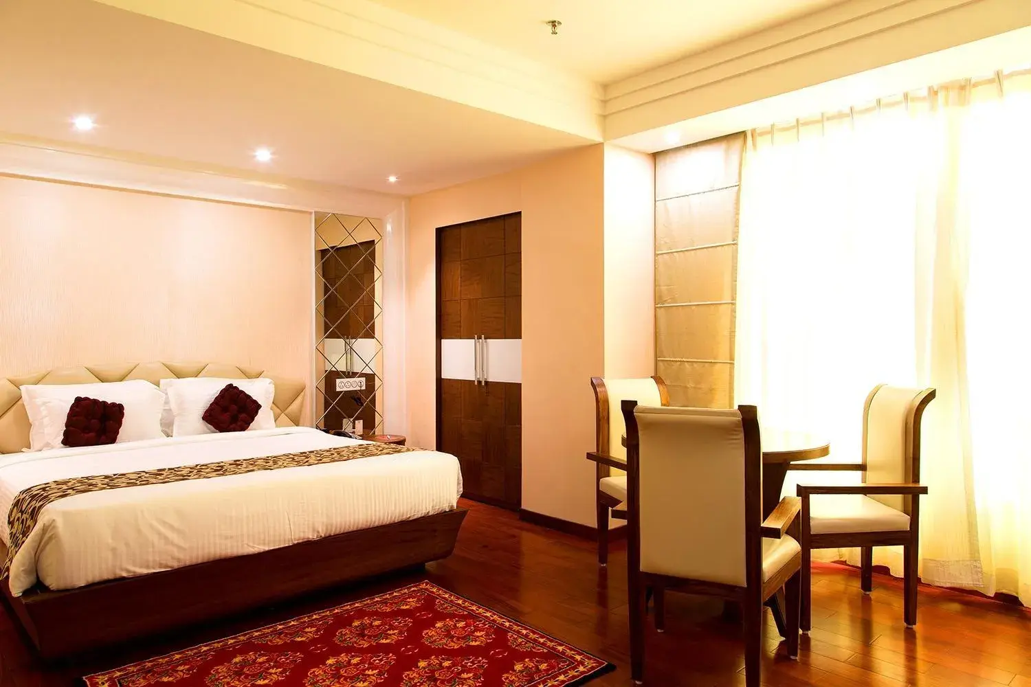 Bedroom, Bed in Hotel Trinity Grand, Raigarh Bedroom, Bed in Hotel Trinity Grand, Raigarh