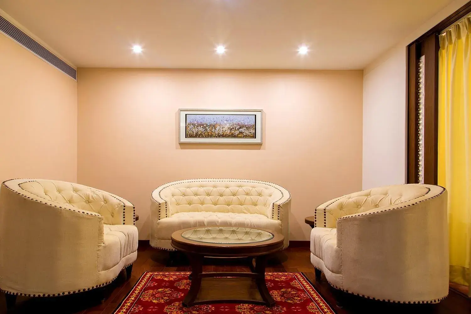 Seating area in Hotel Trinity Grand, Raigarh Seating area in Hotel Trinity Grand, Raigarh