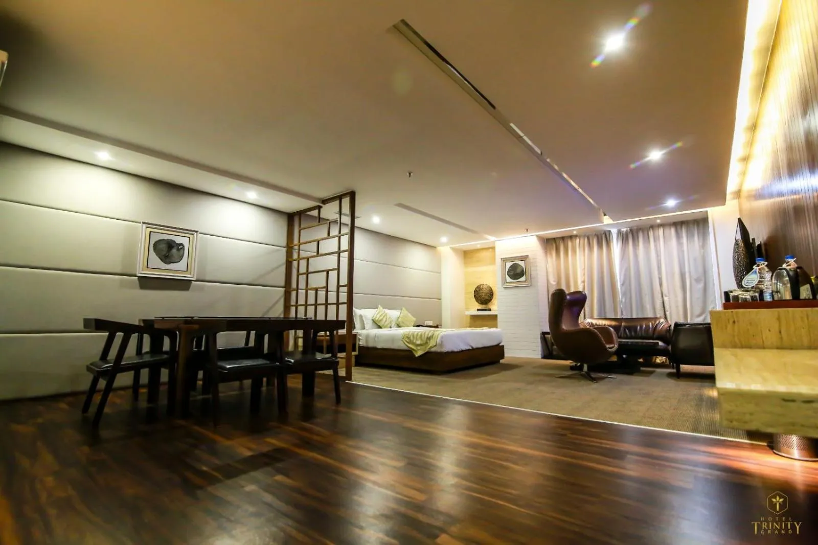 Bedroom in Hotel Trinity Grand, Raigarh