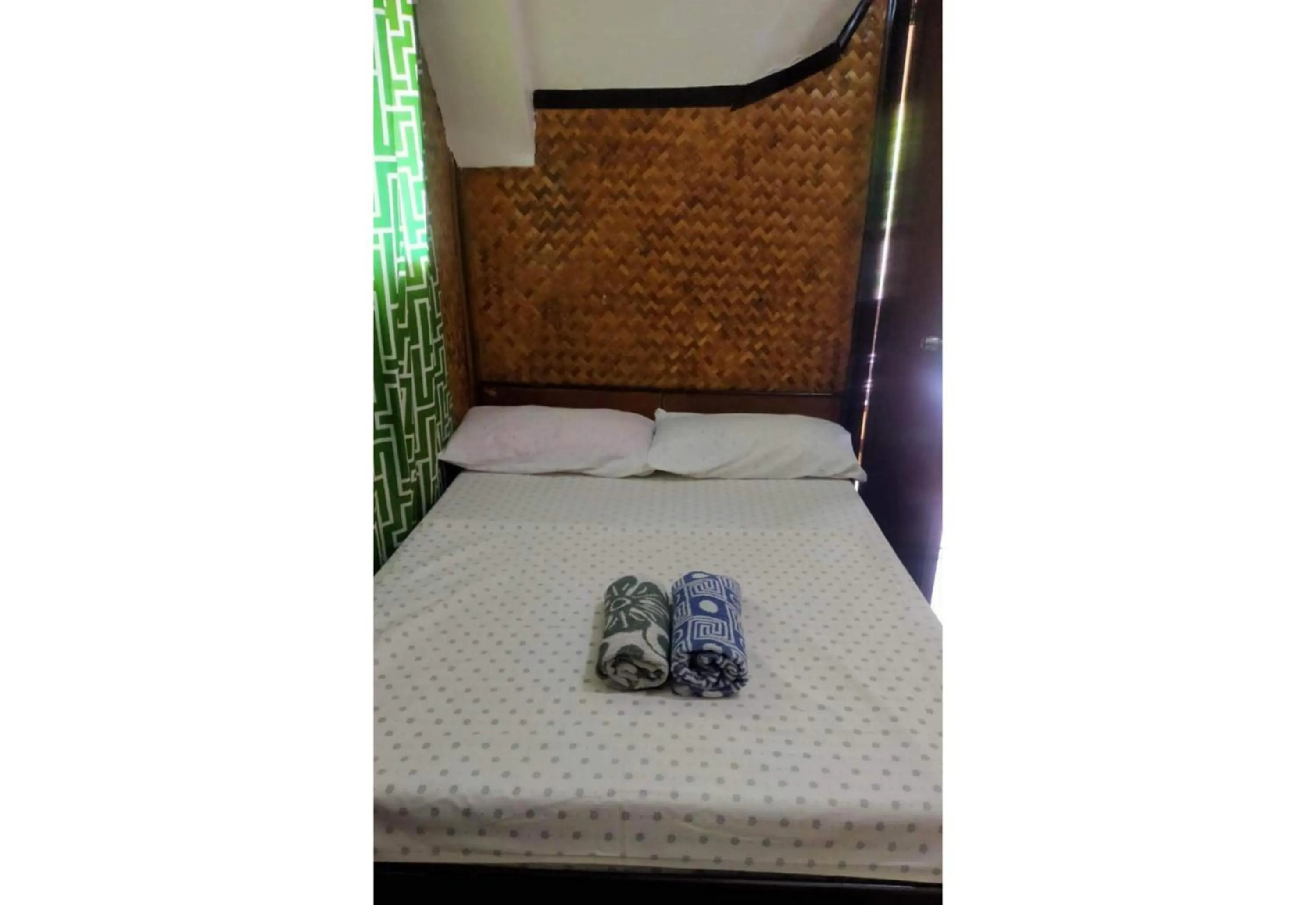 Bed in Moreno's Place