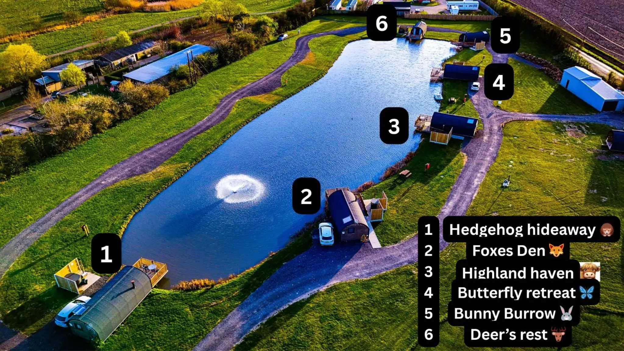 Property building in The Firs Country Park Property building in The Firs Country Park