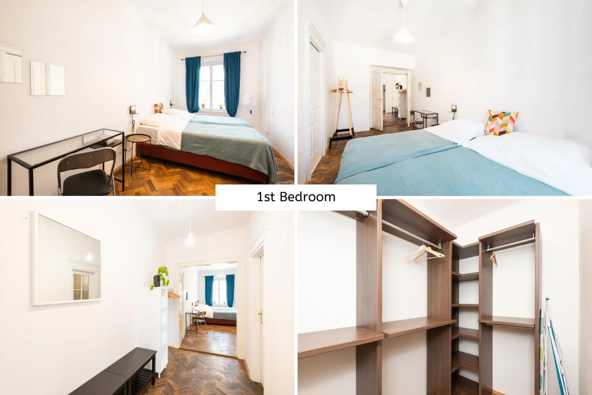 Bed in Hybernska Apartments by Pragueforyou