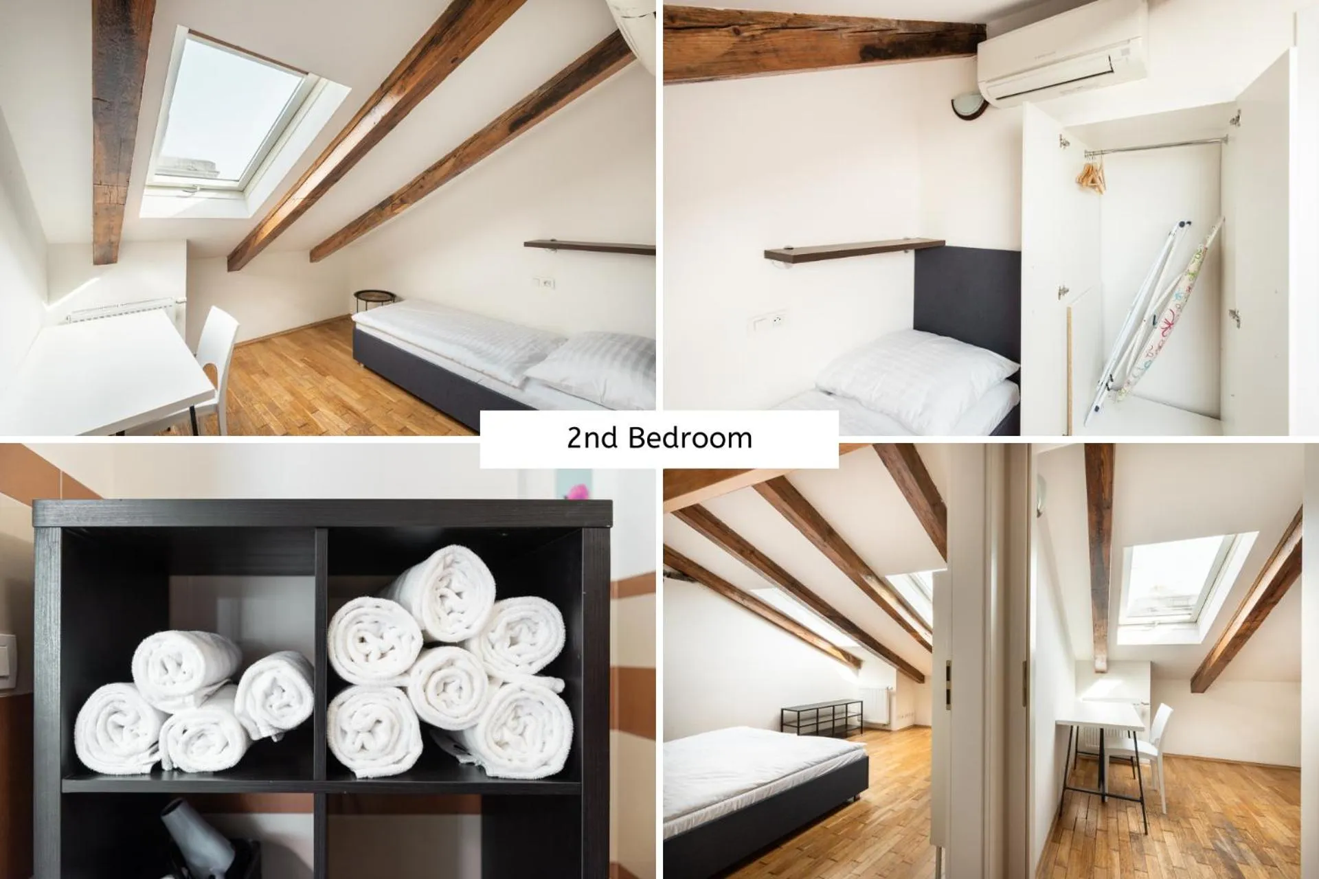 Bedroom, Bed in Hybernska Apartments by Pragueforyou