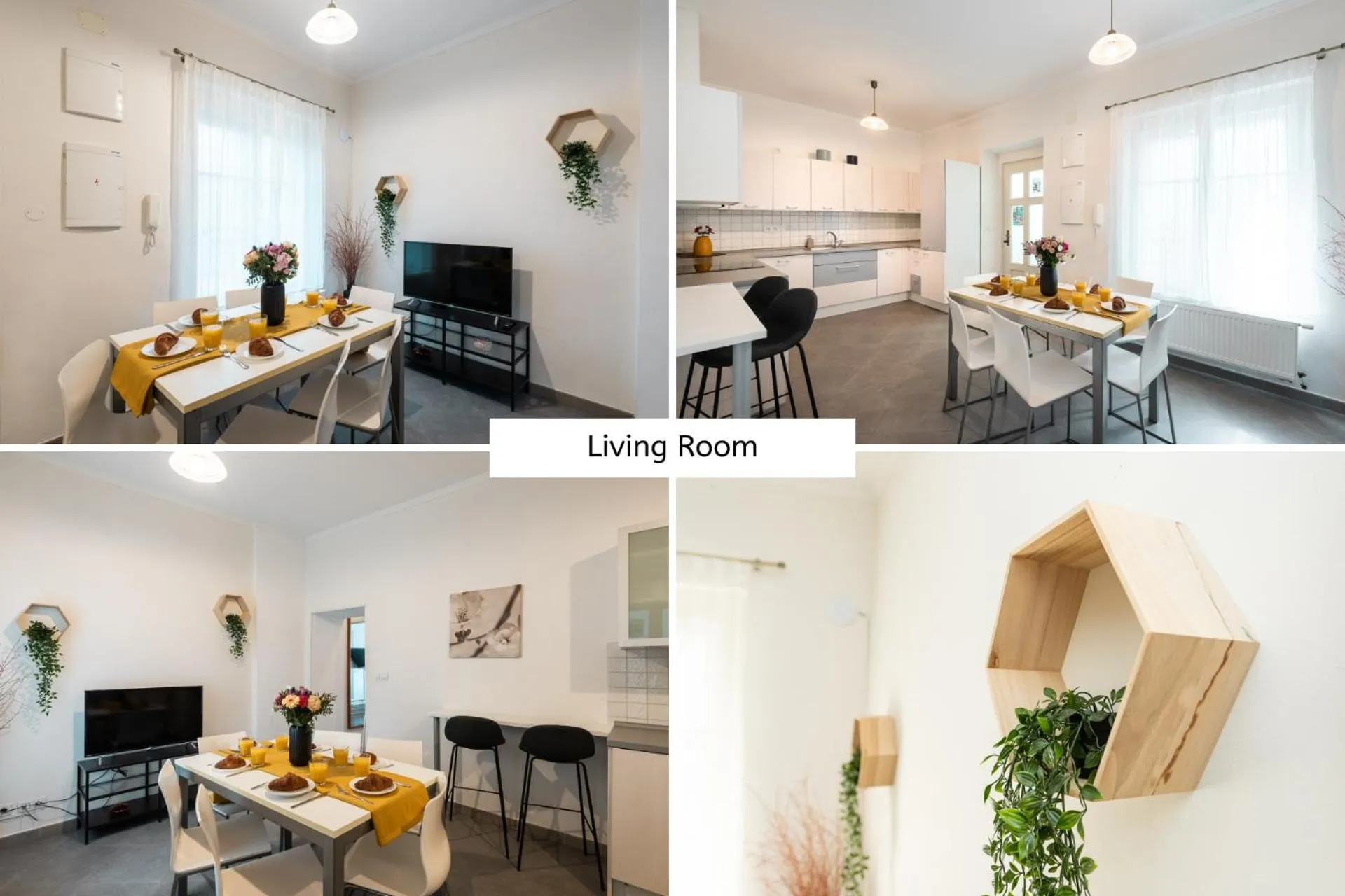 Living room in Hybernska Apartments by Pragueforyou