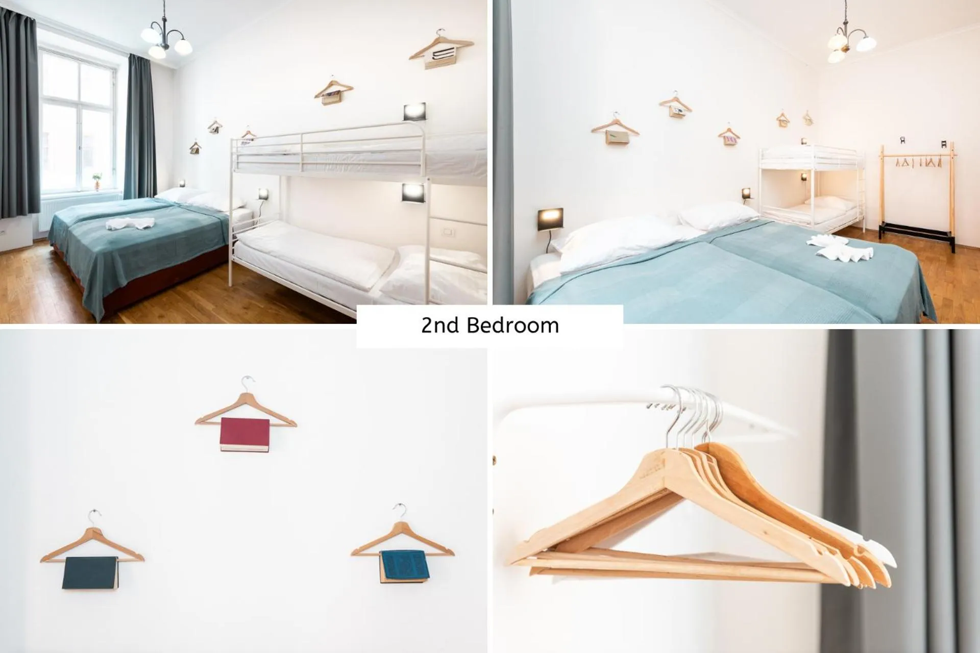 Bed in Hybernska Apartments by Pragueforyou