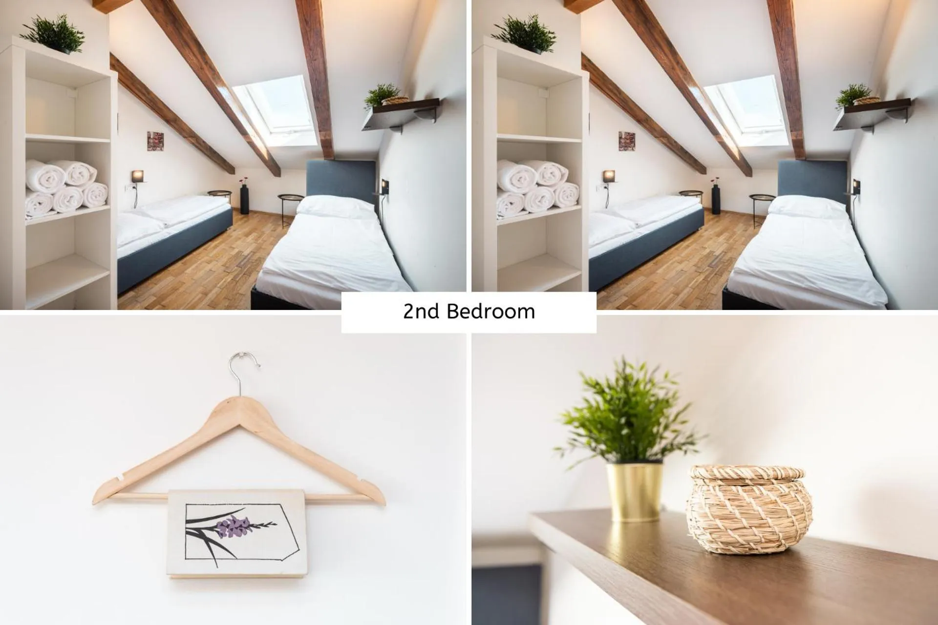 Bed in Hybernska Apartments by Pragueforyou