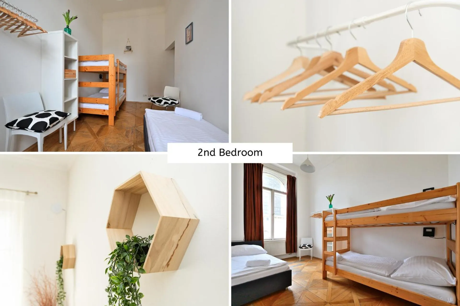 Bed in Hybernska Apartments by Pragueforyou