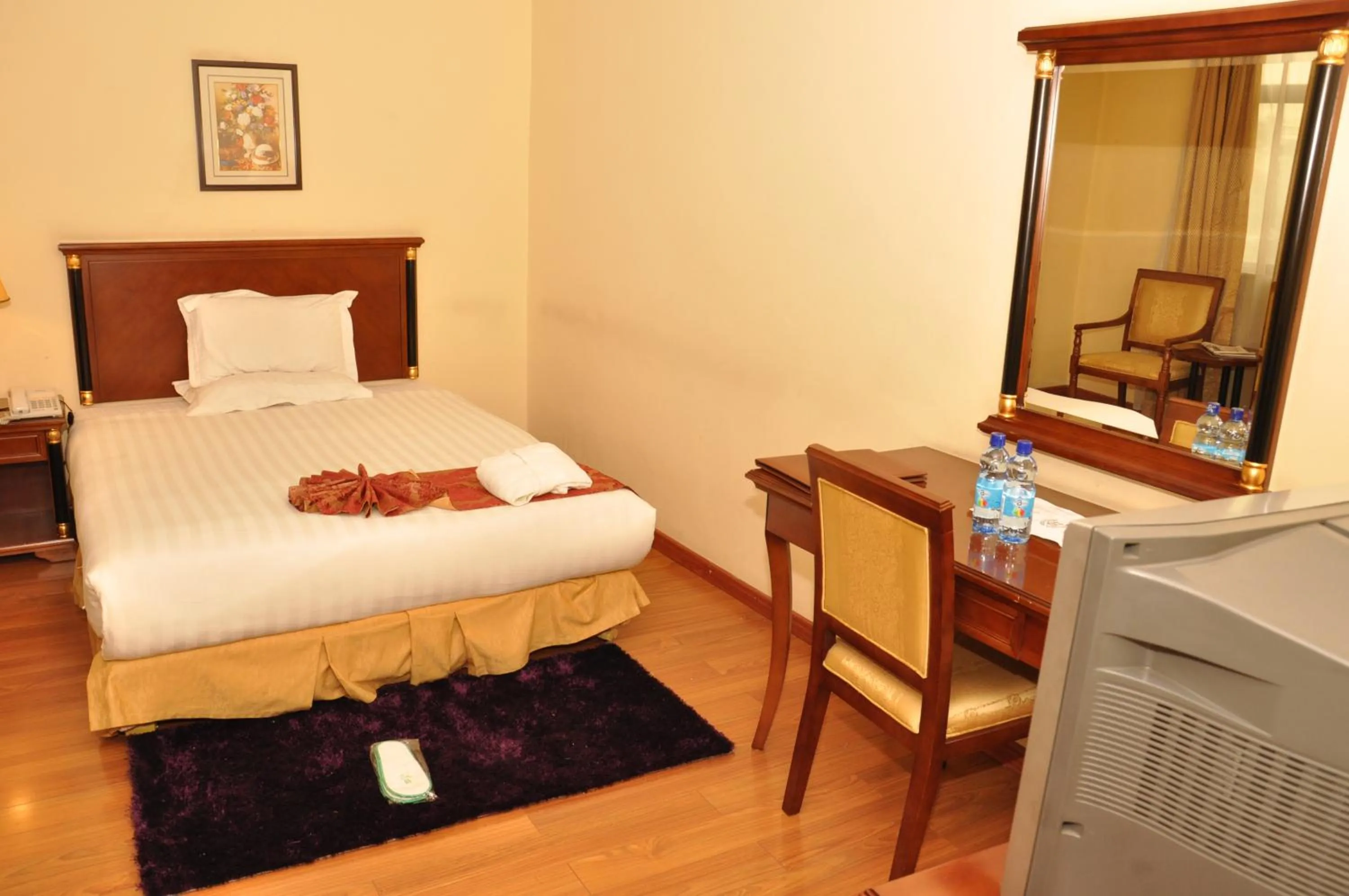 Bedroom, Bed in Churchill Addis Ababa Hotel