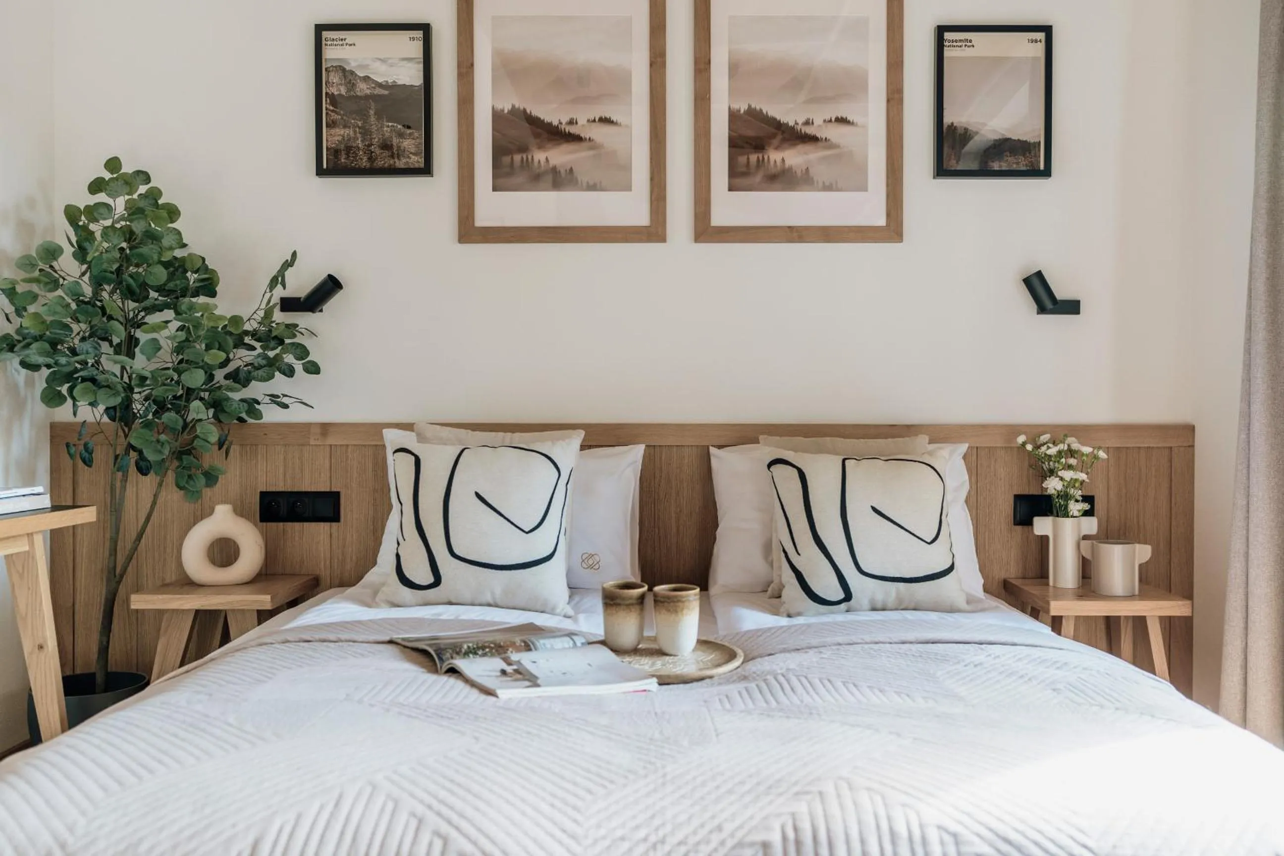 Bed in White Hills - LoftAffair Spa Collection