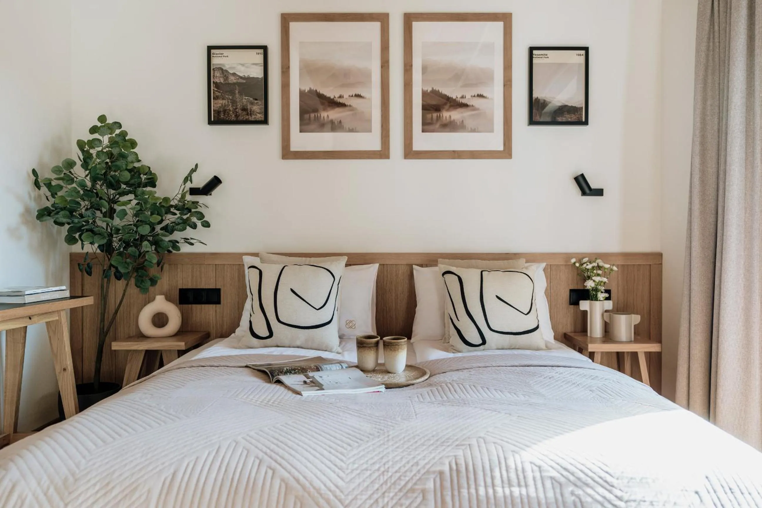 Bed in White Hills - LoftAffair Spa Collection