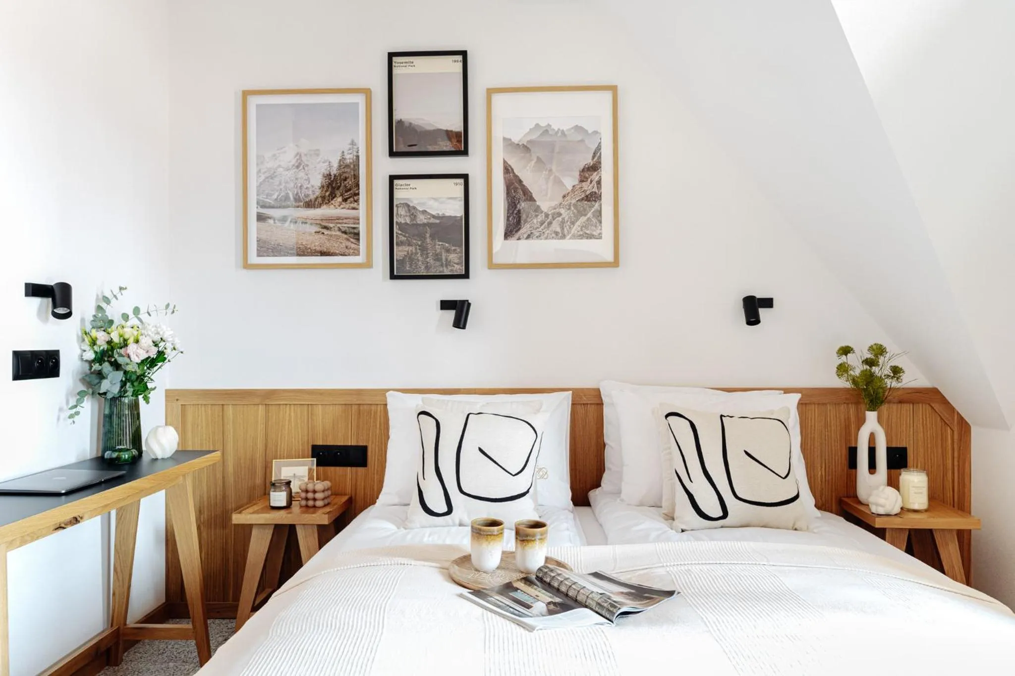 Bed in White Hills - LoftAffair Spa Collection