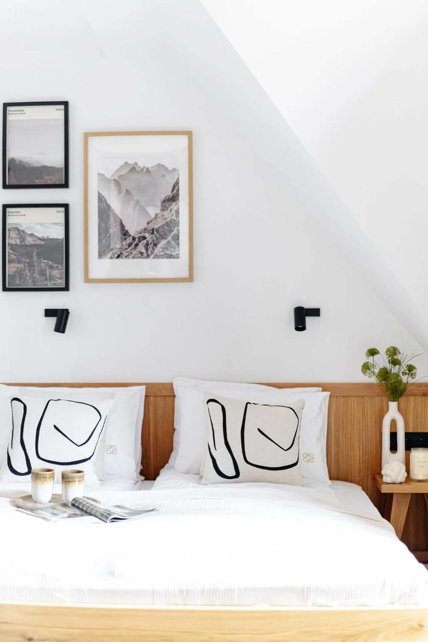 Bed in White Hills - LoftAffair Spa Collection