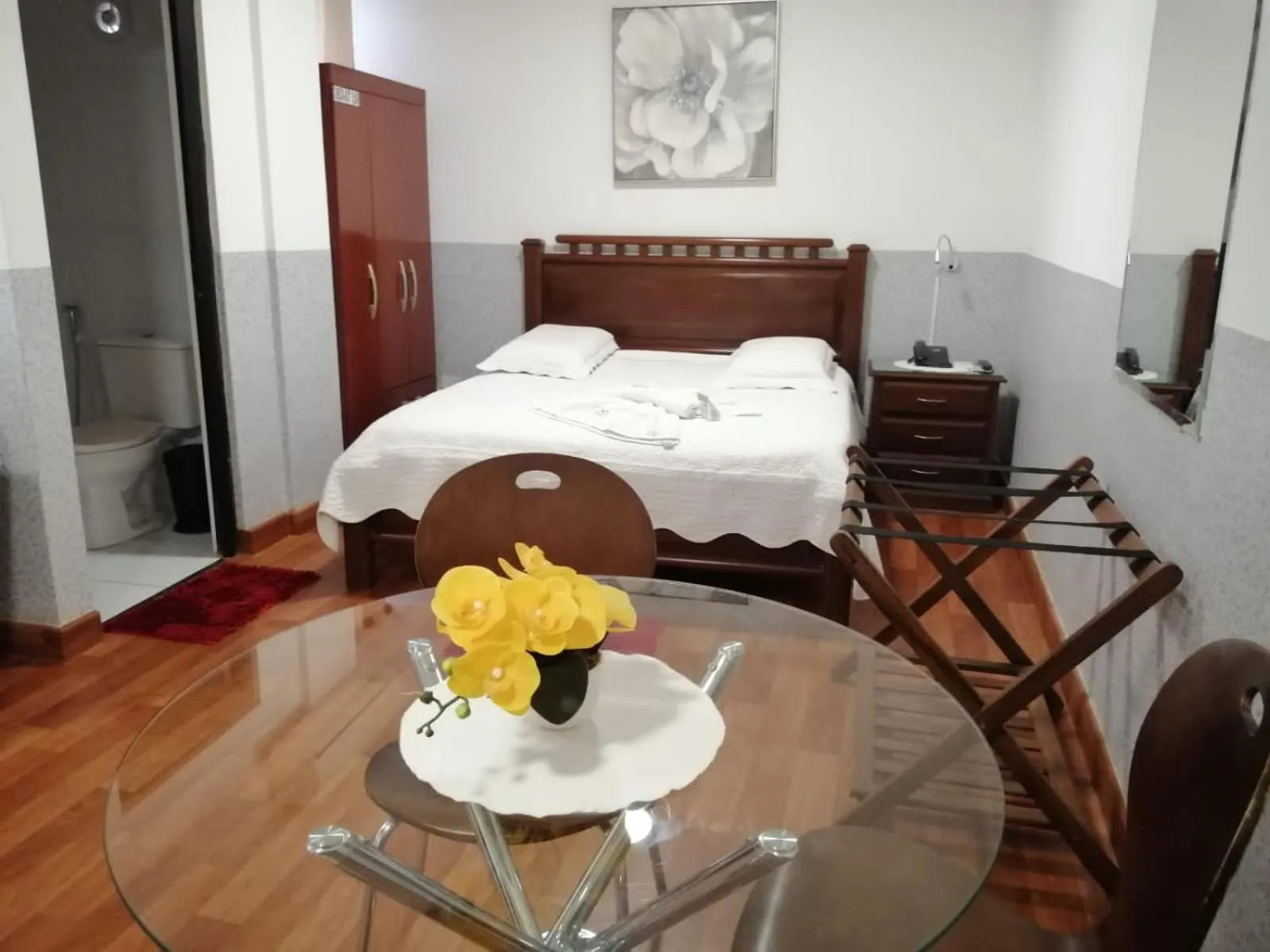 Bed in Buen Retiro Apart Hotel