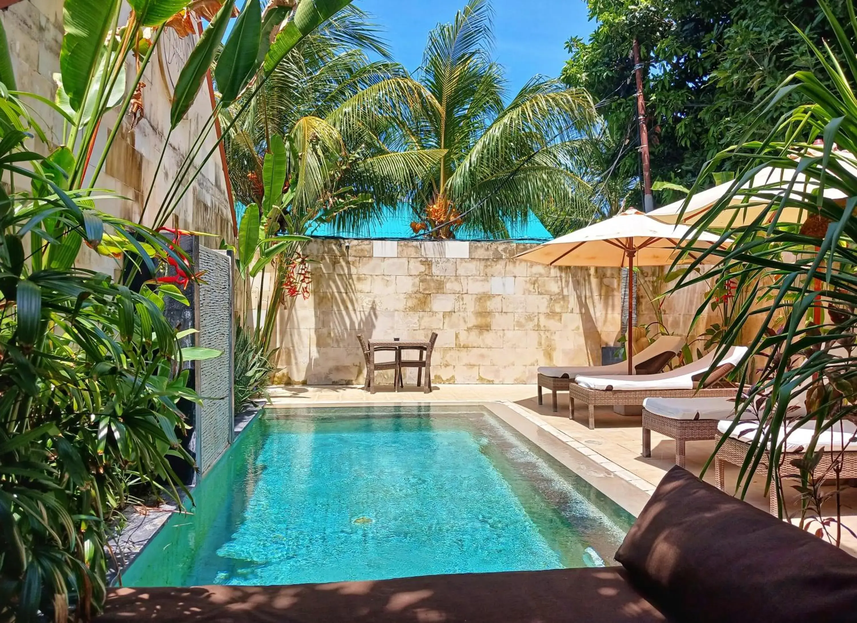 Pool view in Scallywags Smugglers Pool view in Scallywags Smugglers