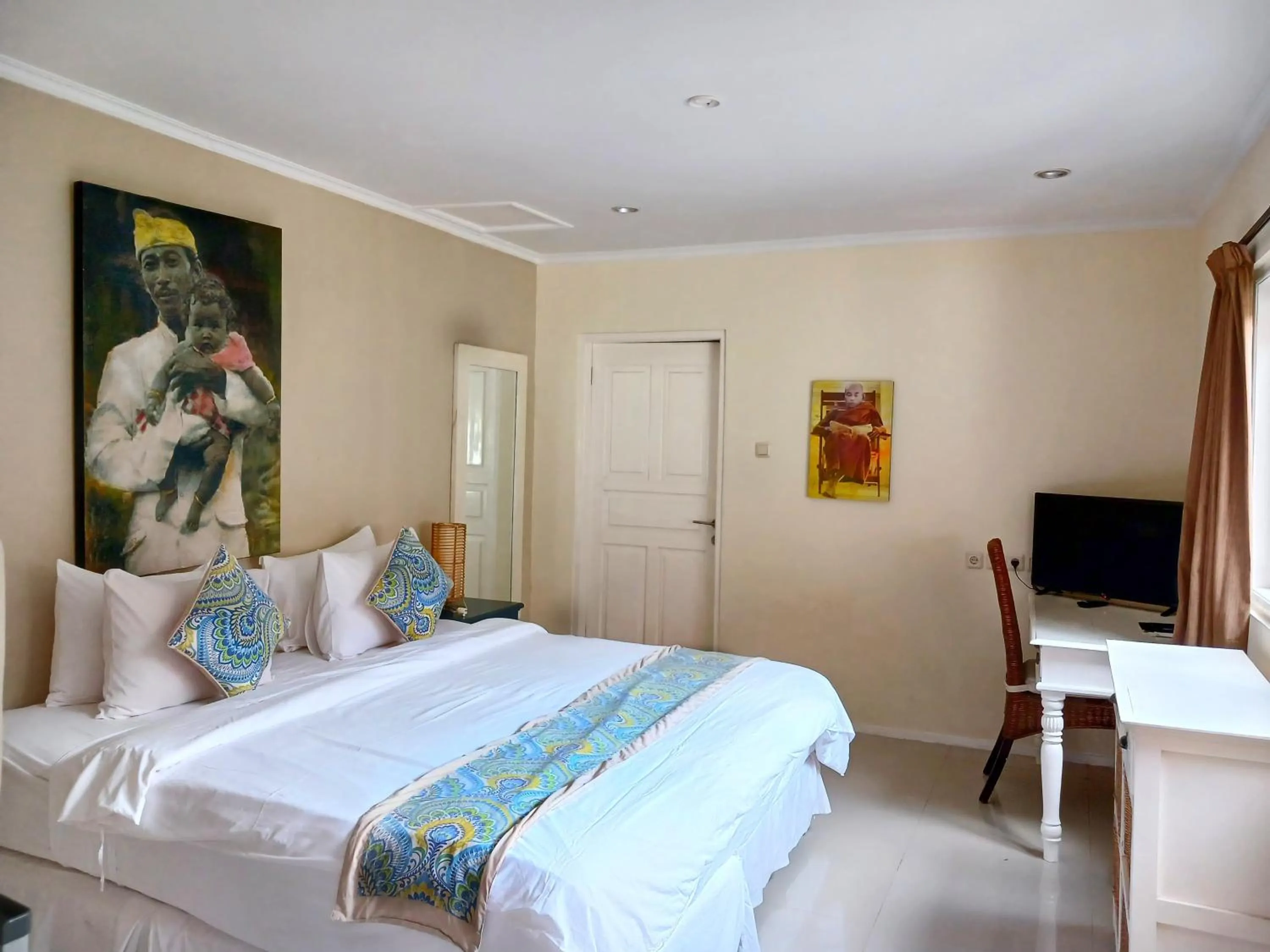 Bedroom, Bed in Scallywags Smugglers