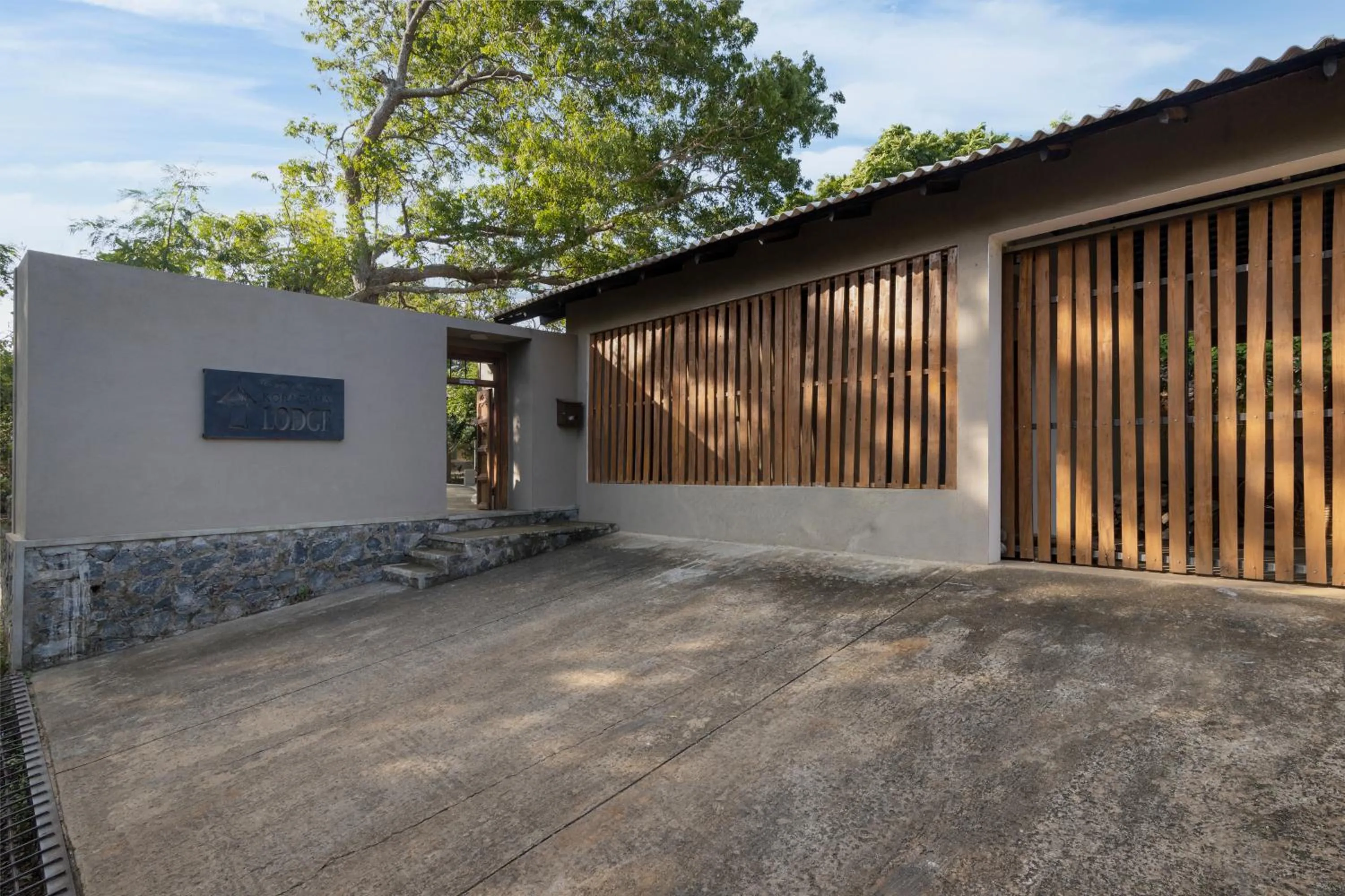 Property building in Koragaha Lodge - Yala