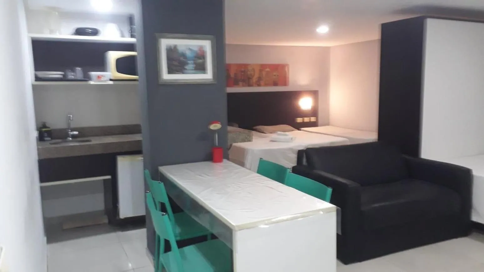 Bedroom in Marinas flat - Cabo Branco