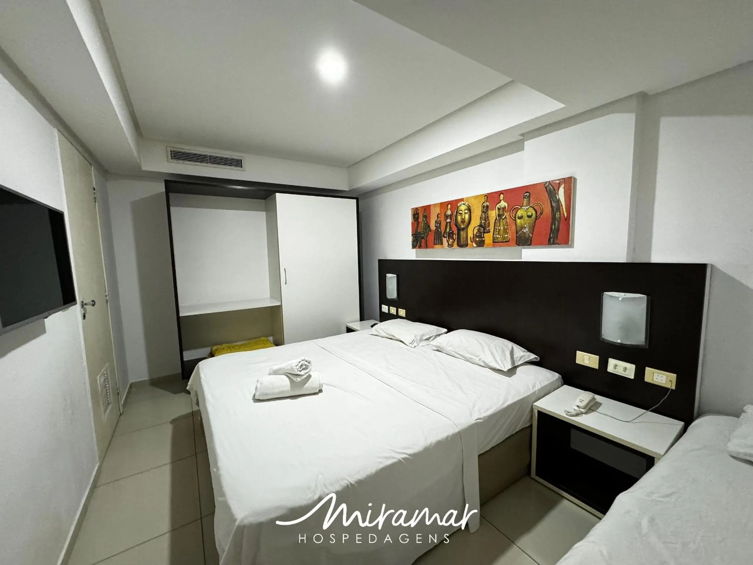 Bedroom in Marinas flat - Cabo Branco