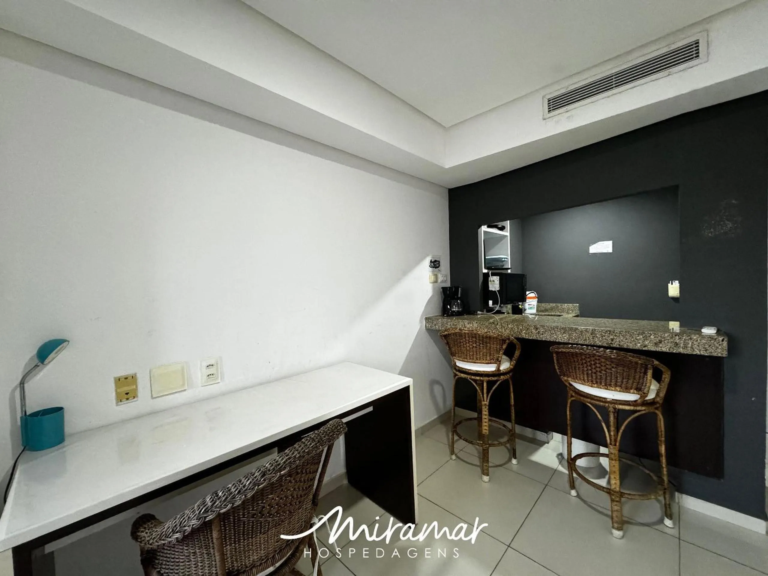 Living room in Marinas flat - Cabo Branco