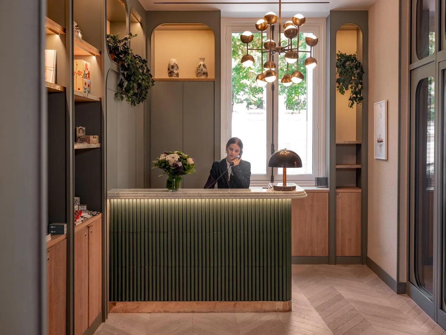 Lobby or reception in Miss Fuller