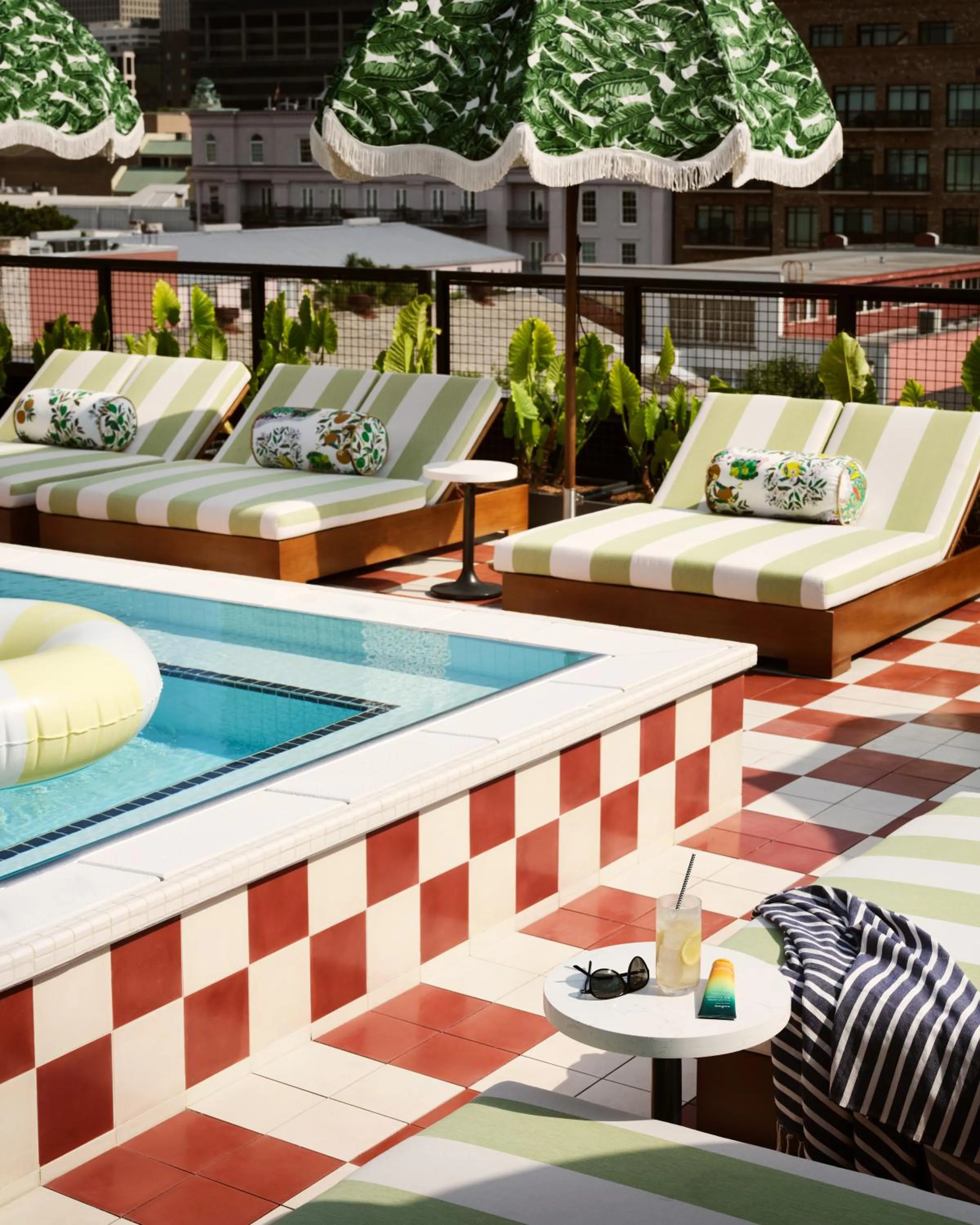 Swimming pool in Memoir Warehouse District