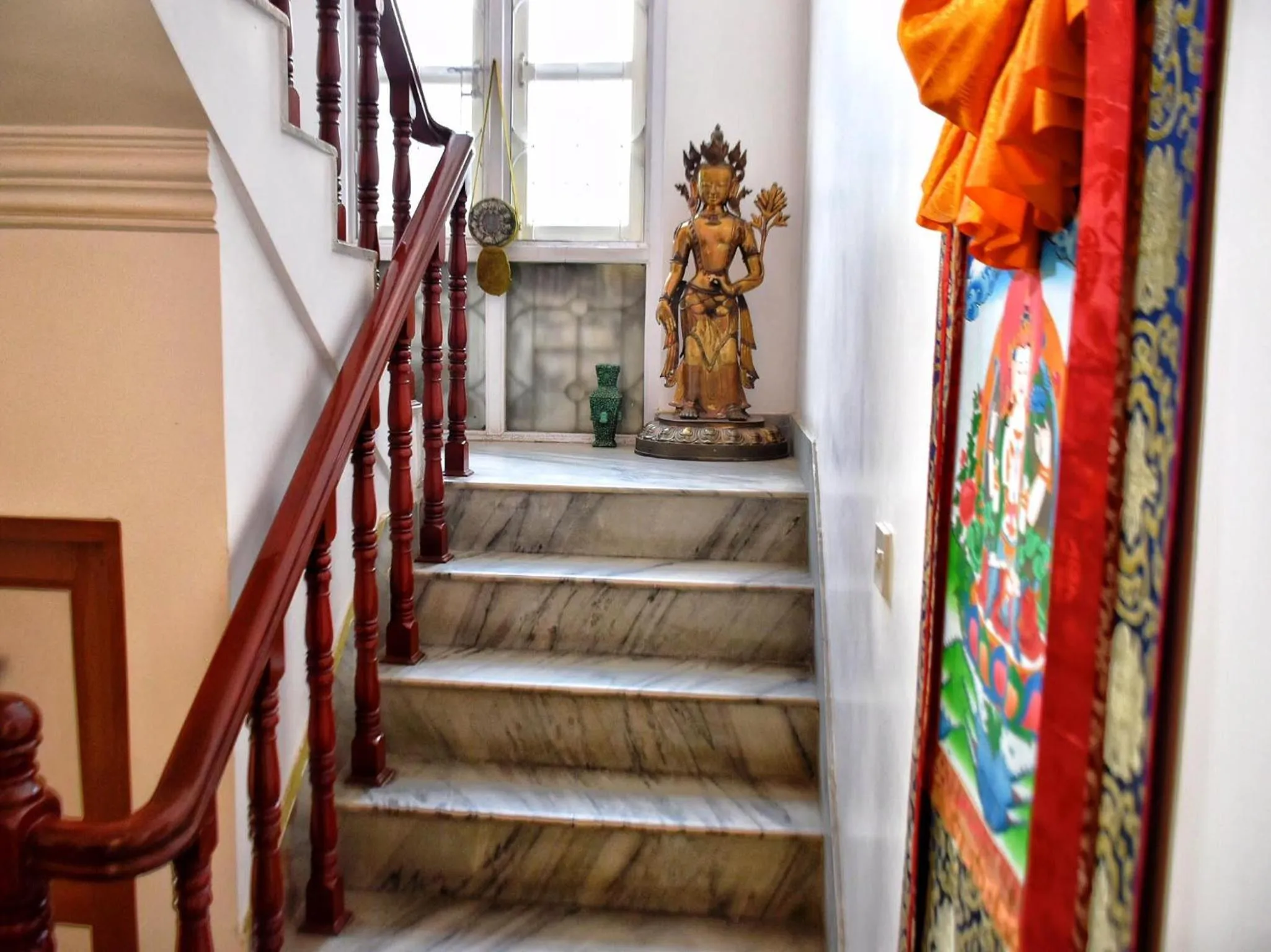 Decorative detail in Shakya House
