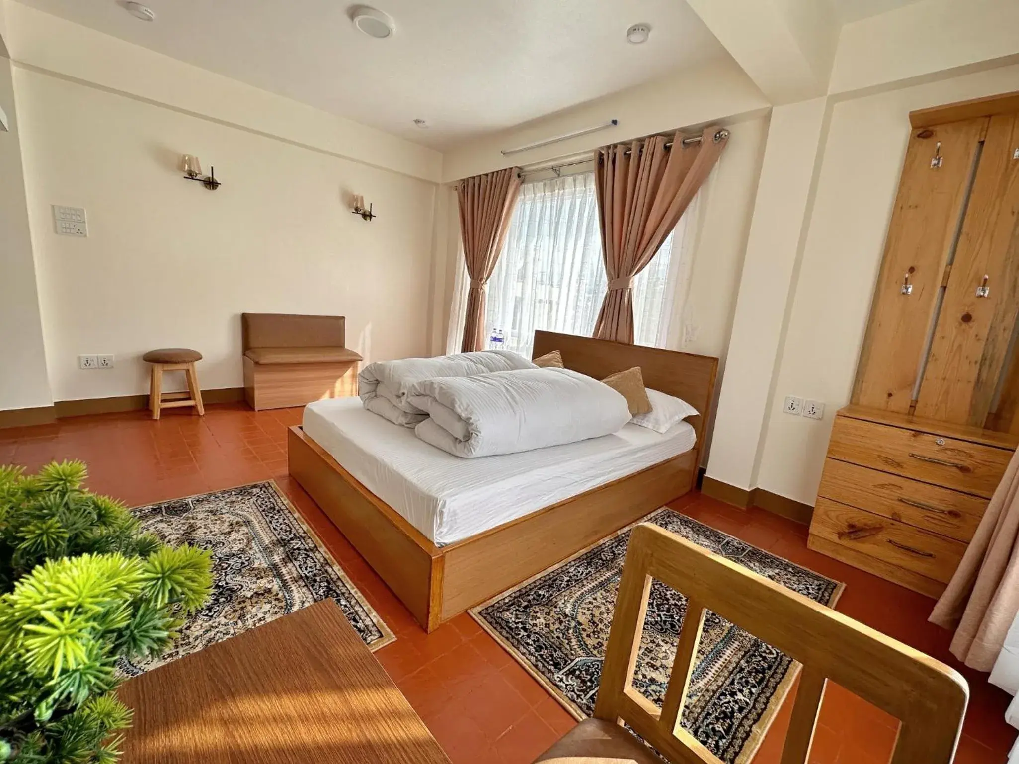 Bed in Shakya House Bed in Shakya House