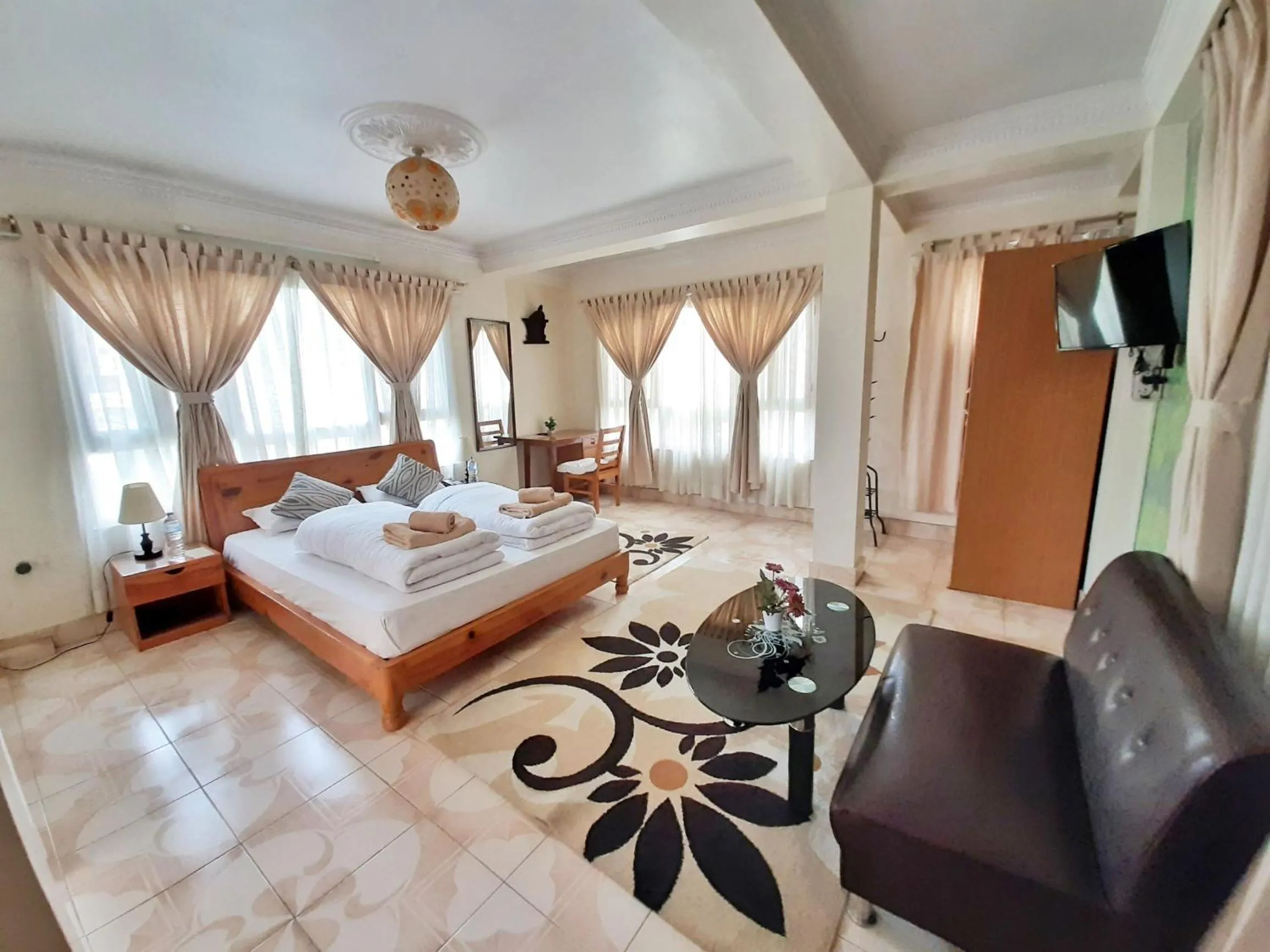 Bedroom, Bed in Shakya House