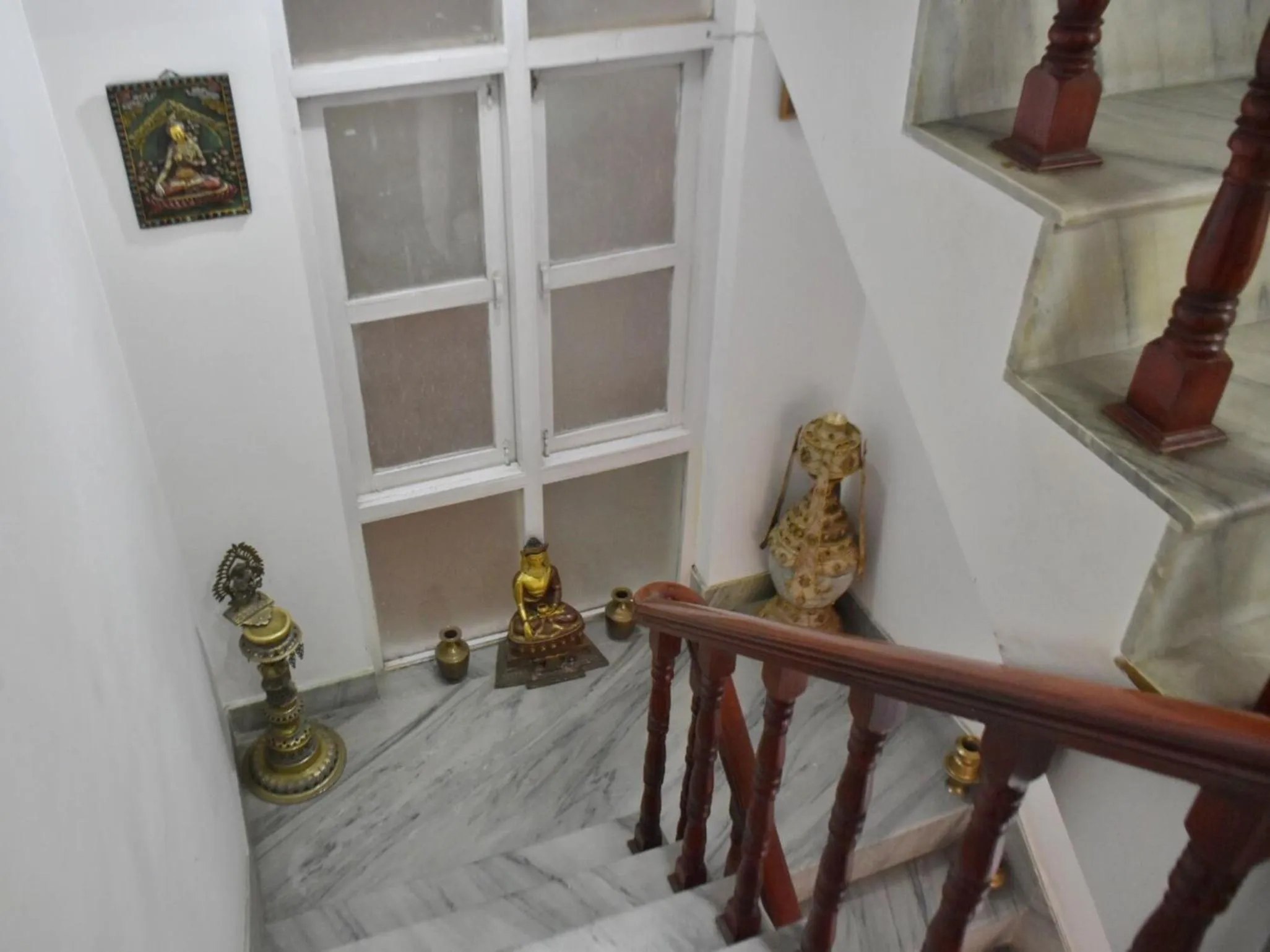 Decorative detail in Shakya House