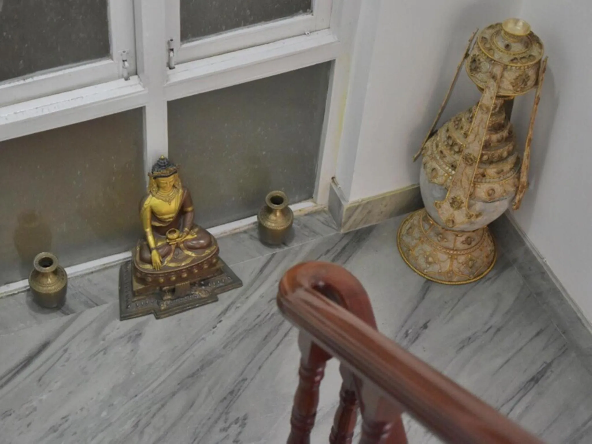 Decorative detail in Shakya House