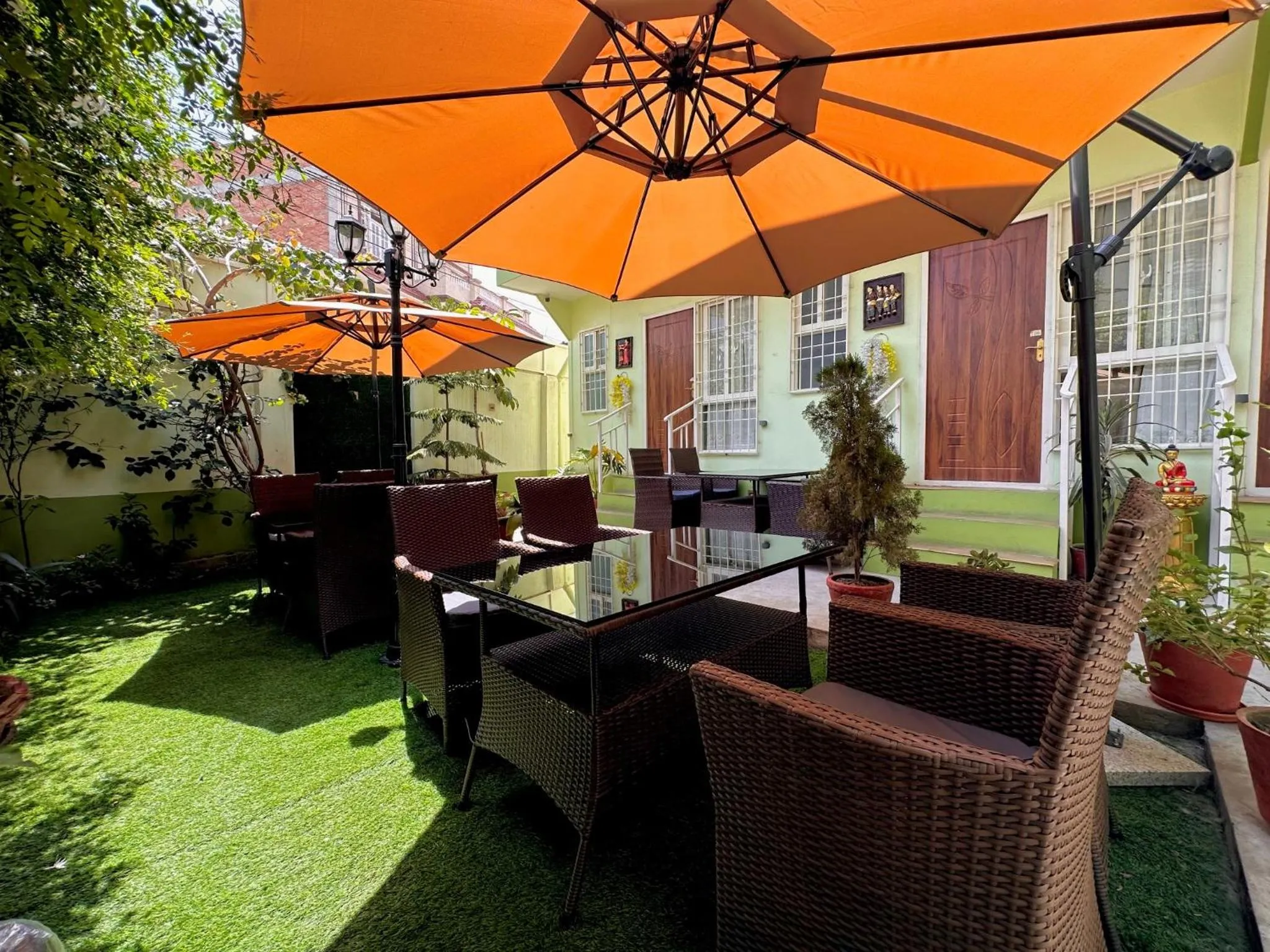 Garden in Shakya House