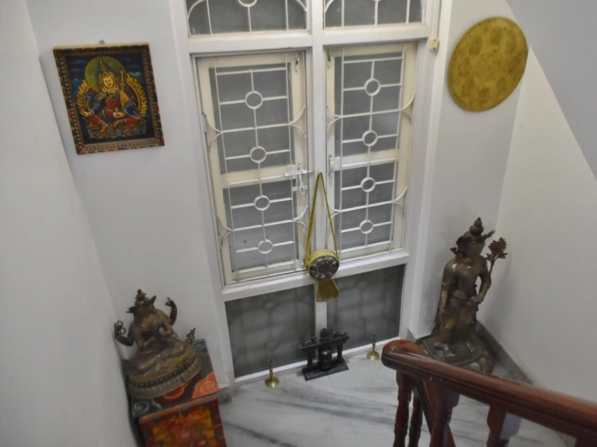 Decorative detail in Shakya House