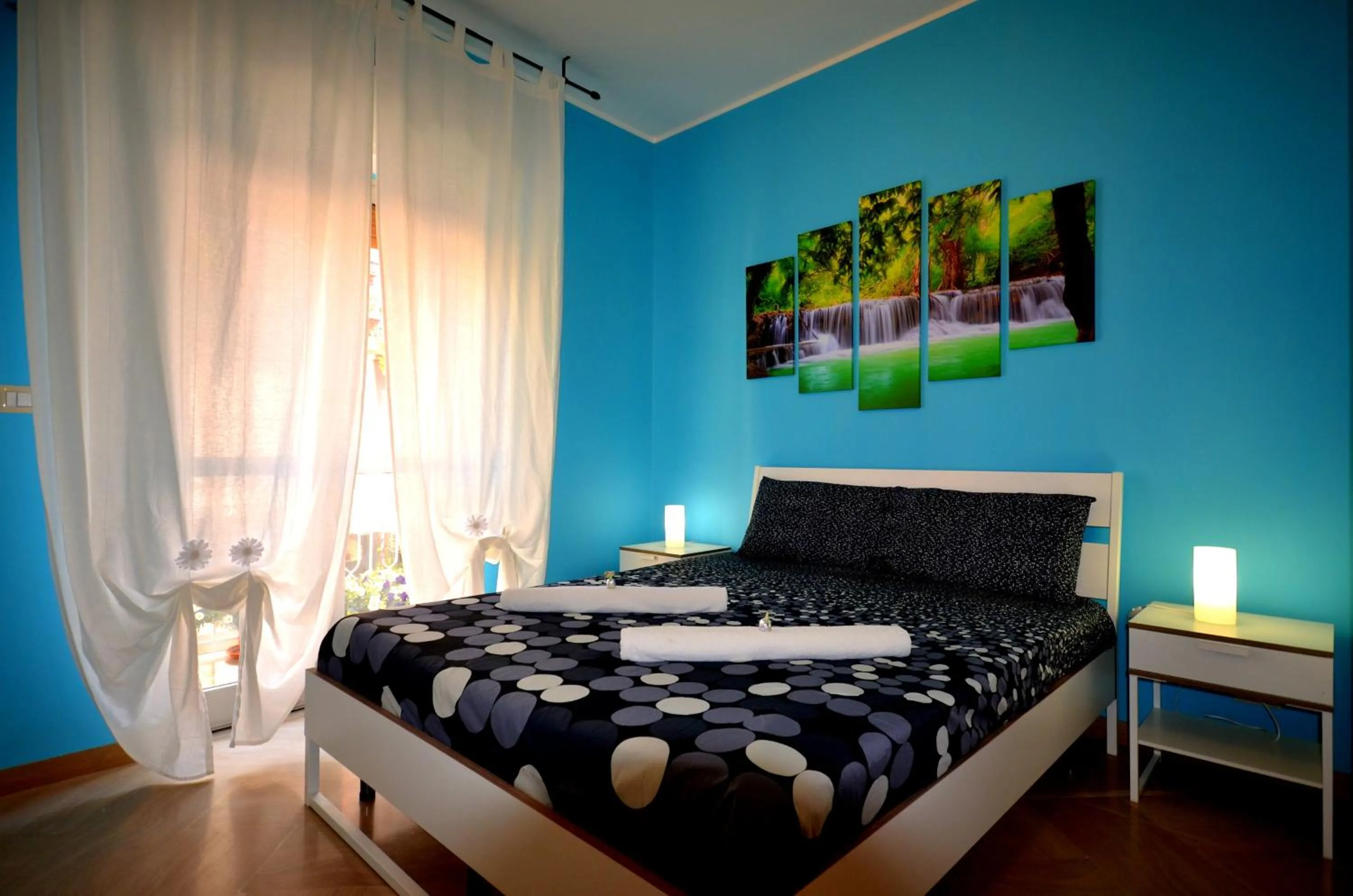 Bedroom, Bed in Naxos Sea Holiday Apartments
