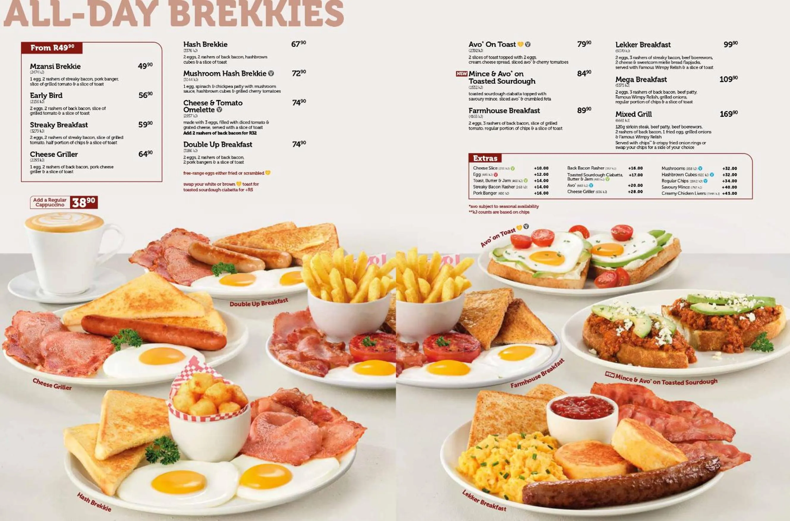 Restaurant/places to eat in Bayside Hotel Suites