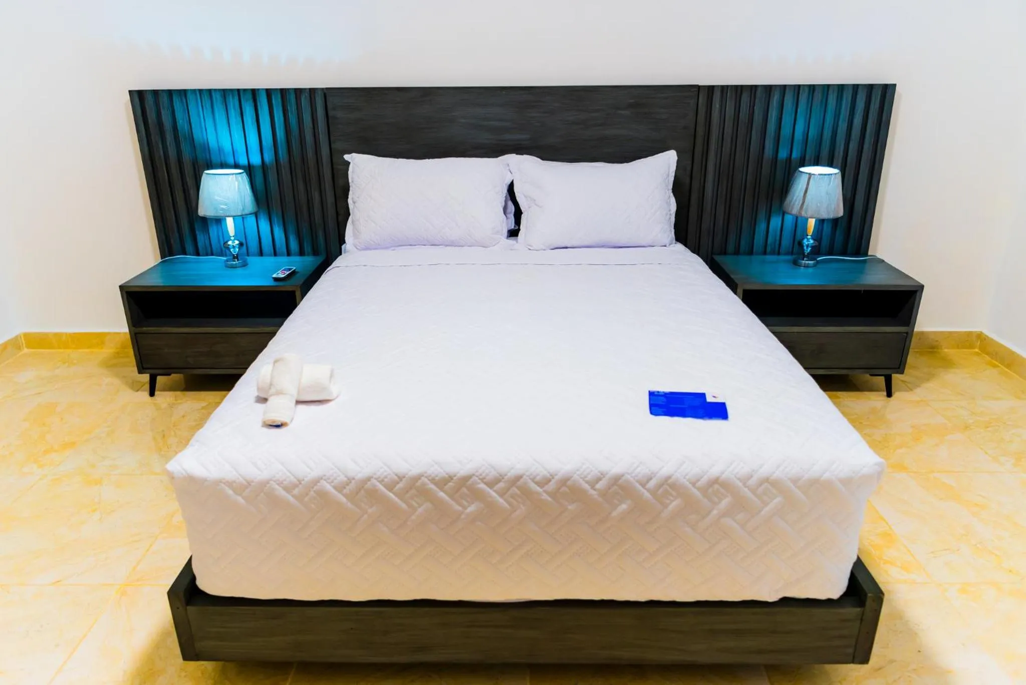 Bed in El Colibri Hotel