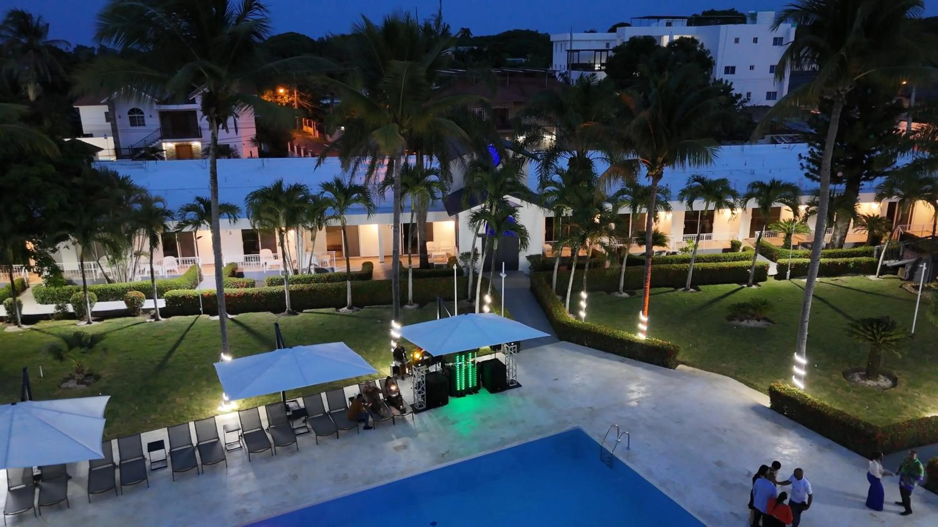 Property building in El Colibri Hotel