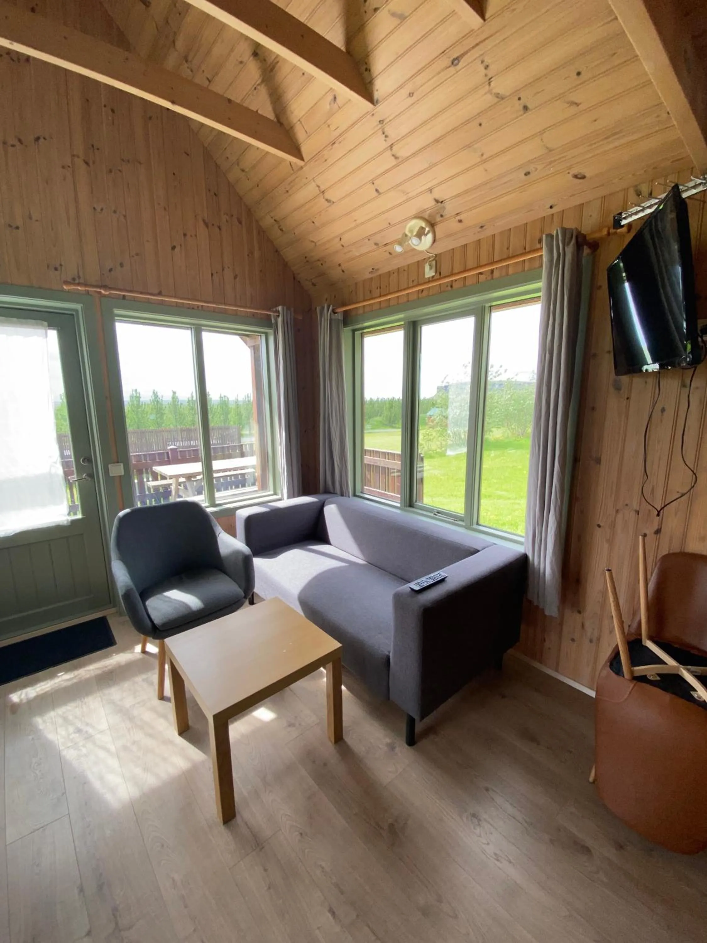 TV and multimedia in Hörgsland Cottages