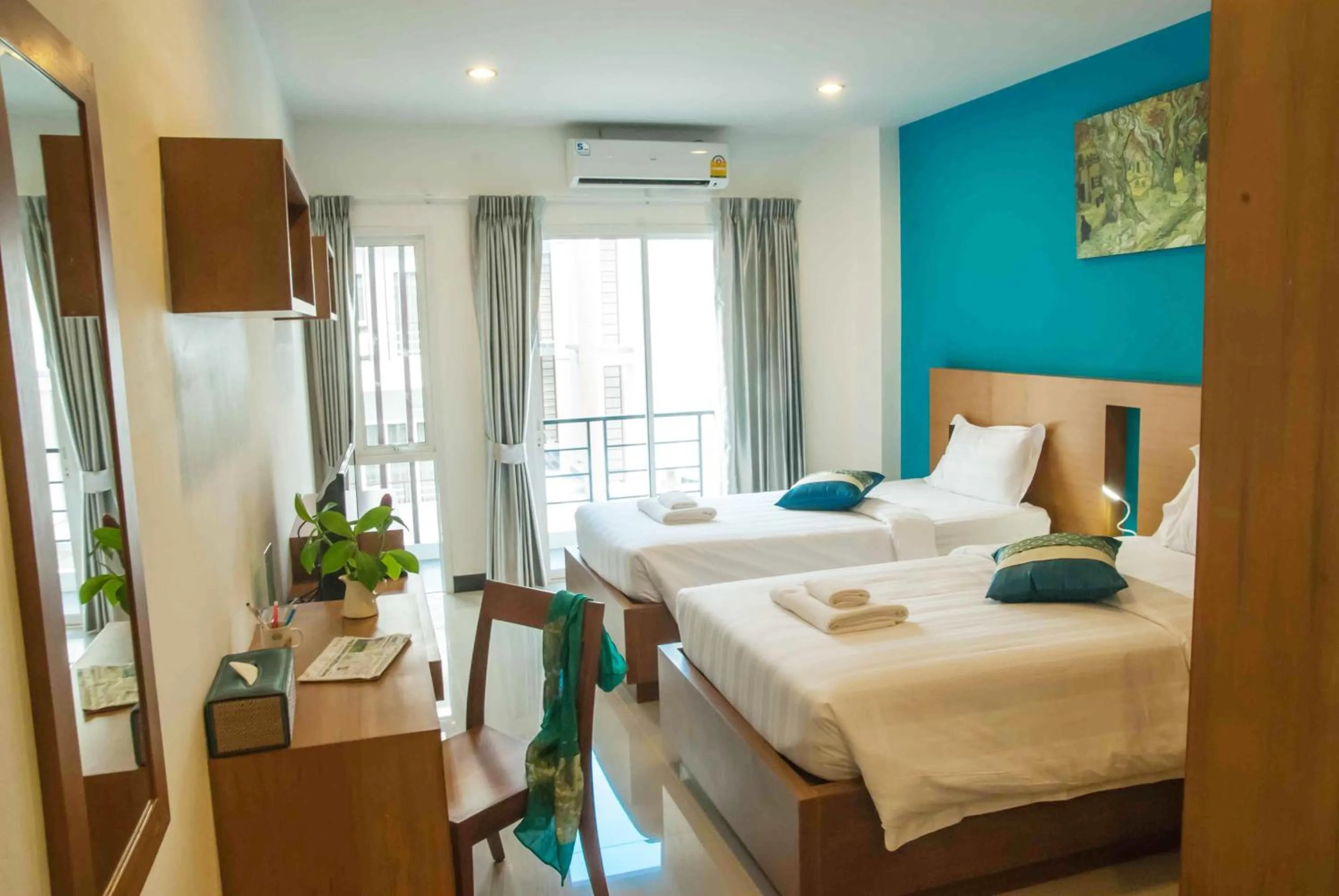 Photo of the whole room, Bed in Krabi Cinta House