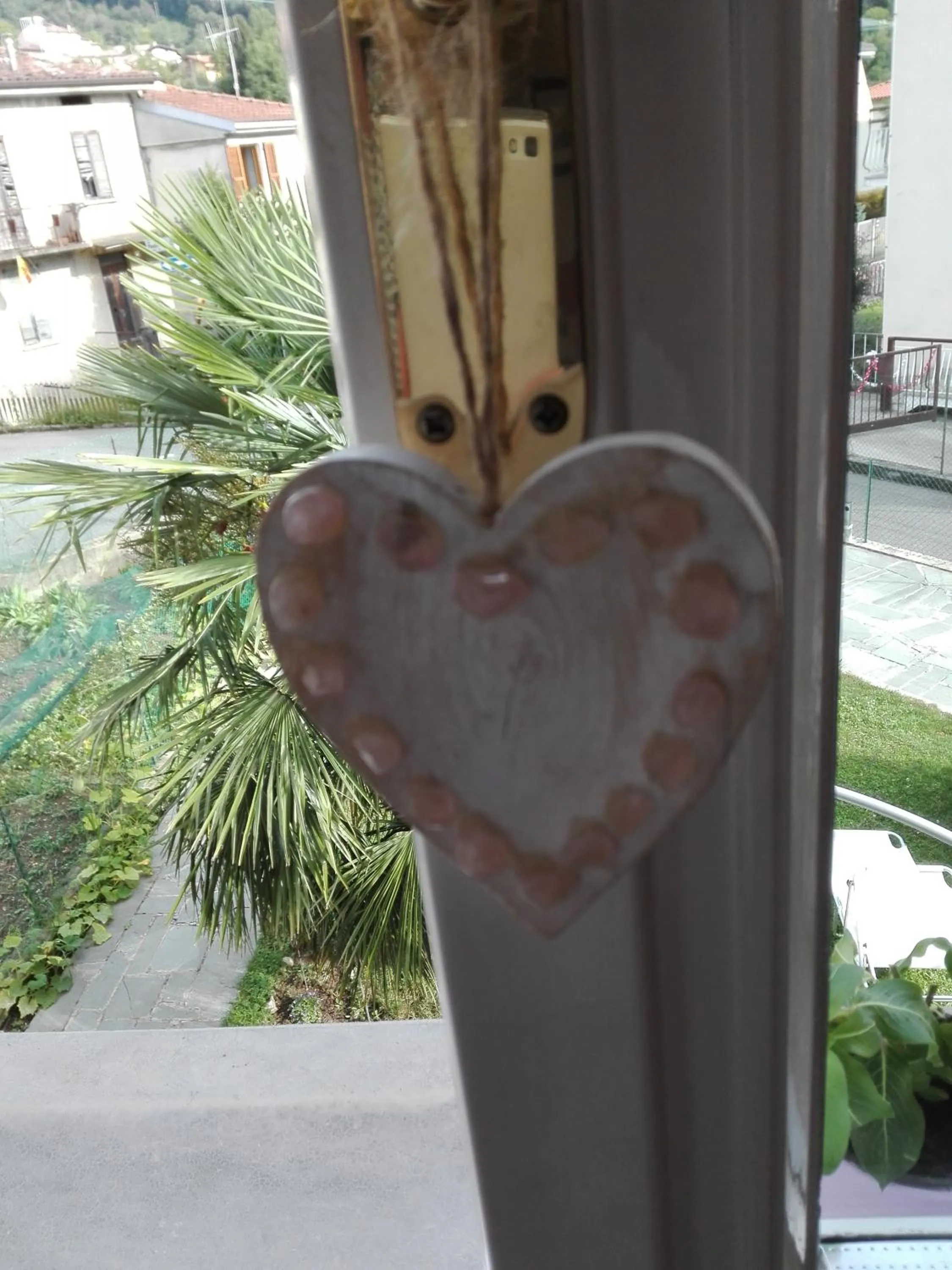 Decorative detail in B & B Ametista Bergamo