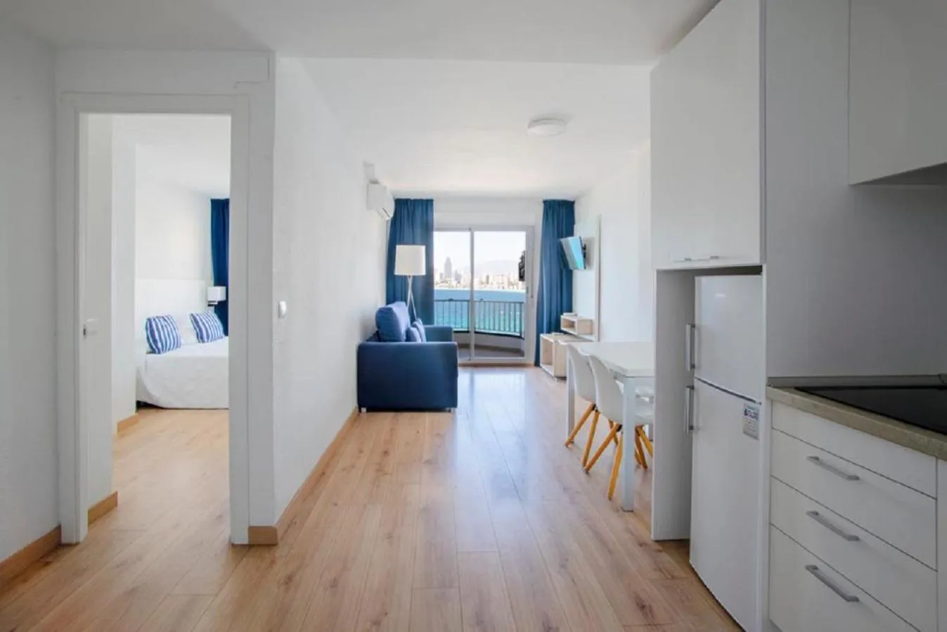 Bed in Apartamentos La Mar