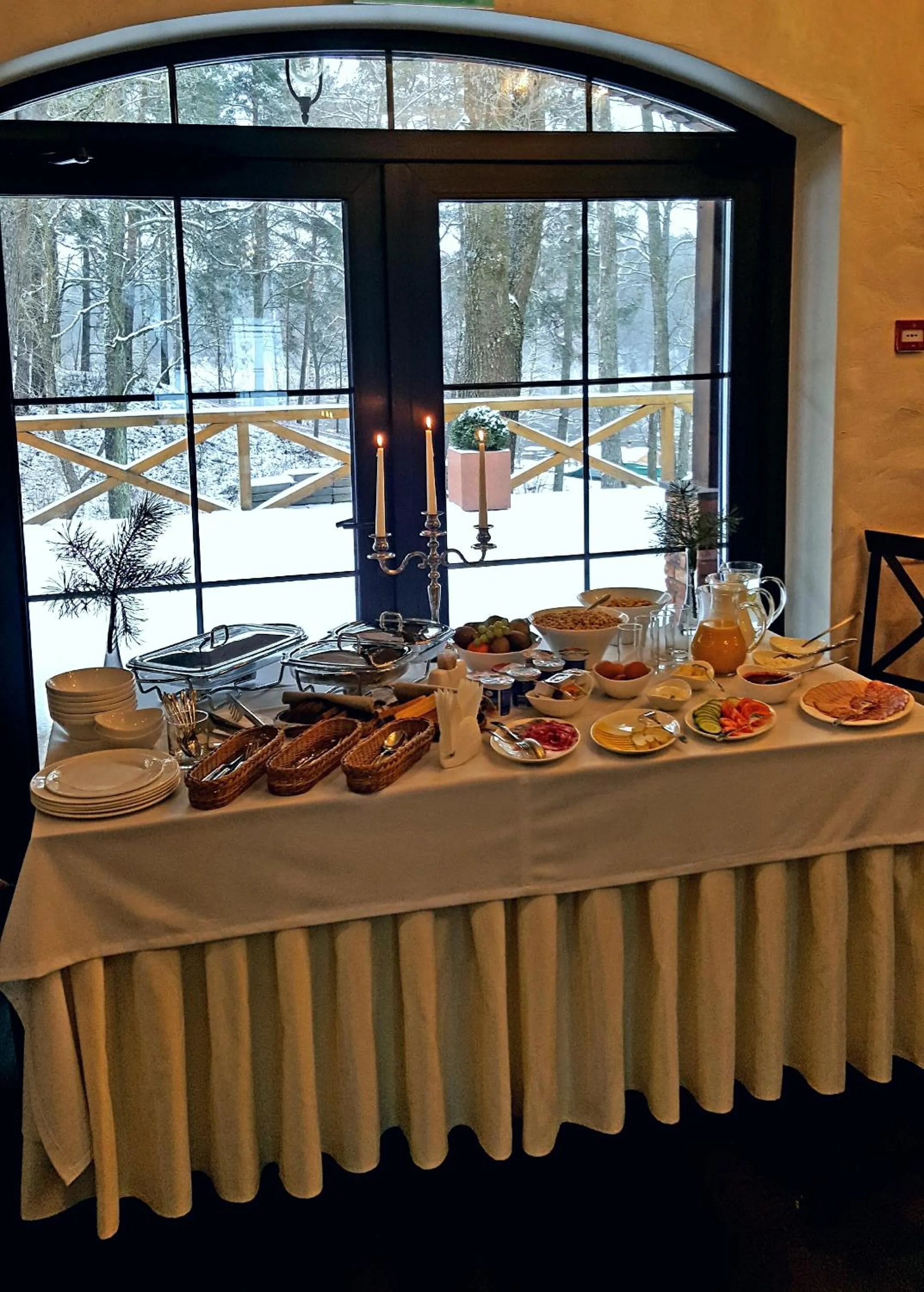 Breakfast in Dzūkijos dvaras