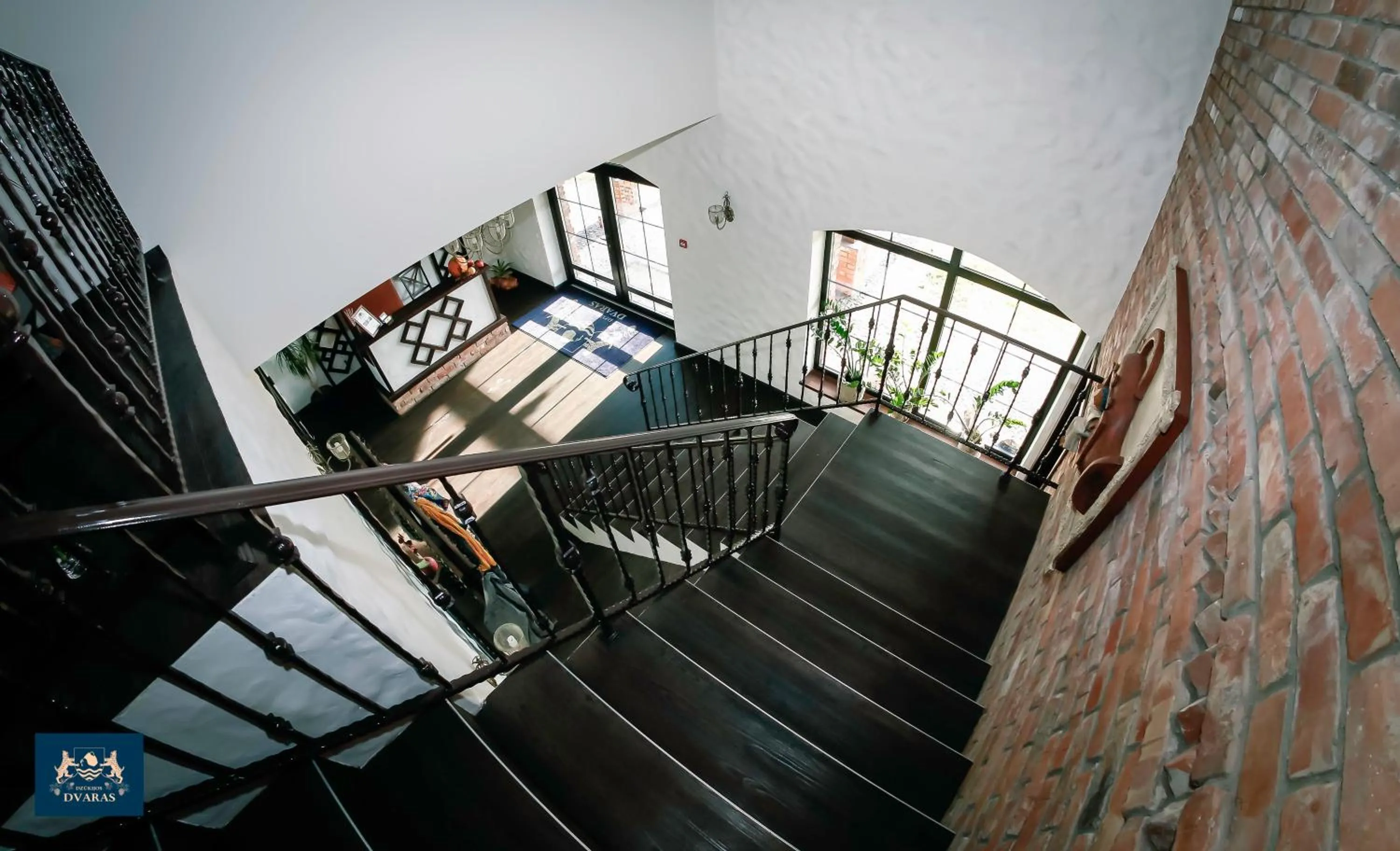 Lobby or reception in Dzūkijos dvaras