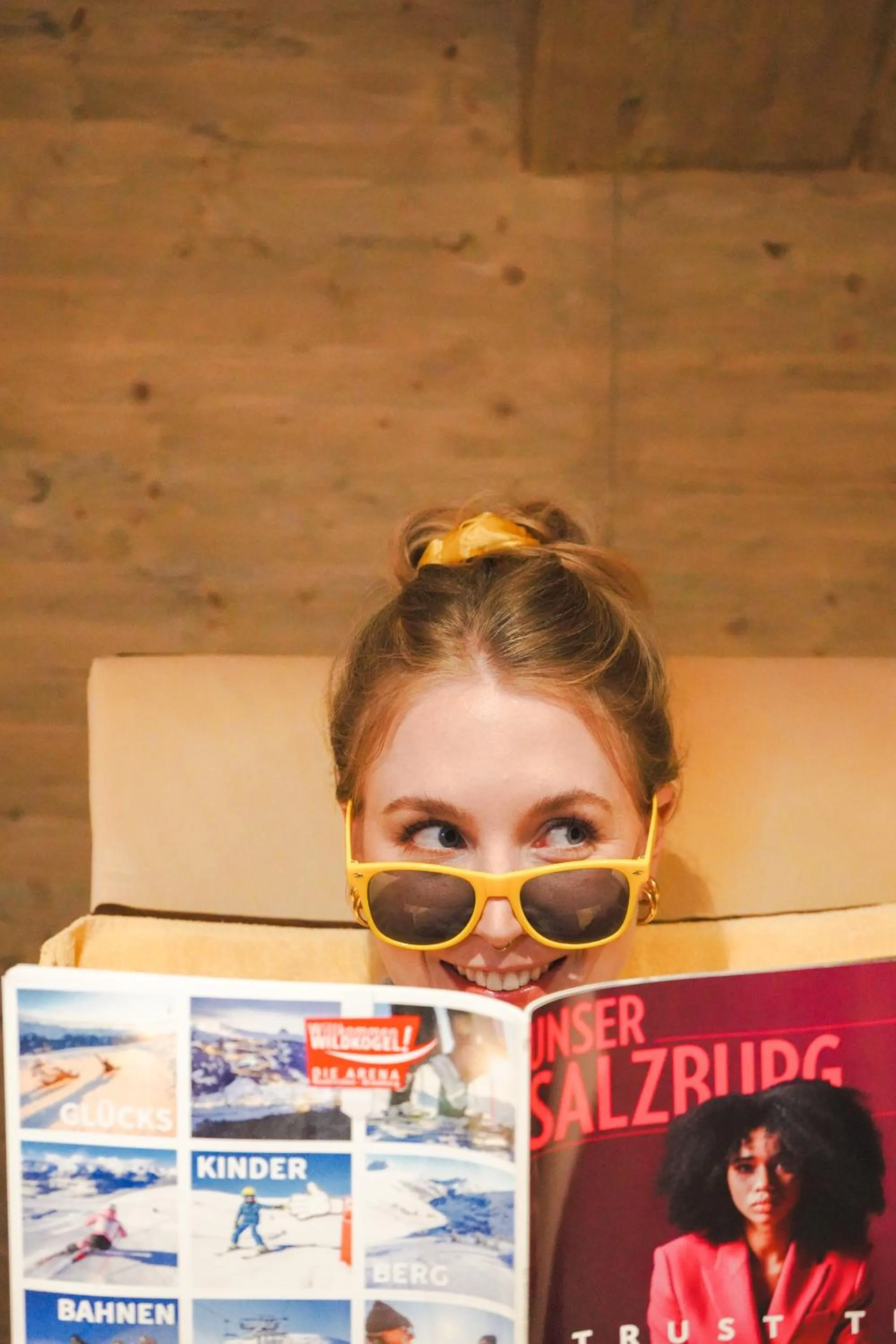 Spa and wellness centre/facilities in Boutique House happYellow Saalbach