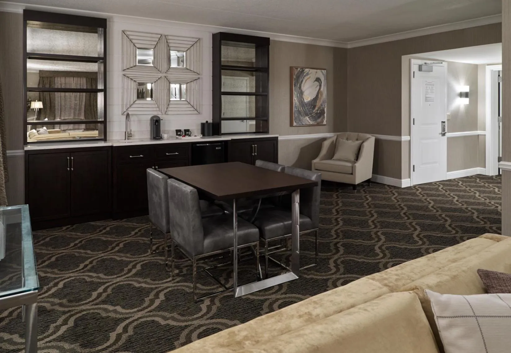 Bedroom in Oxford Casino Hotel