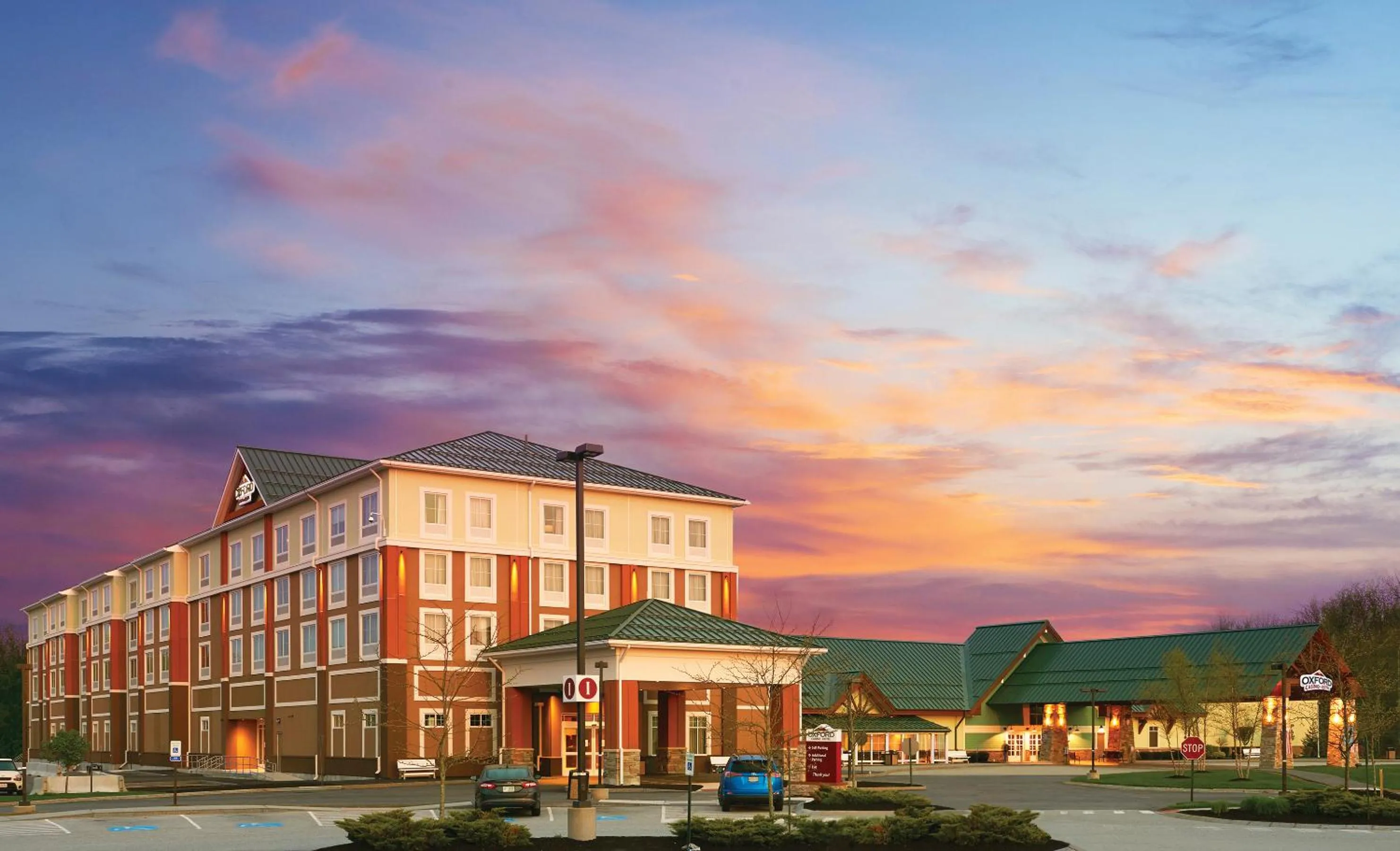 Property building in Oxford Casino Hotel