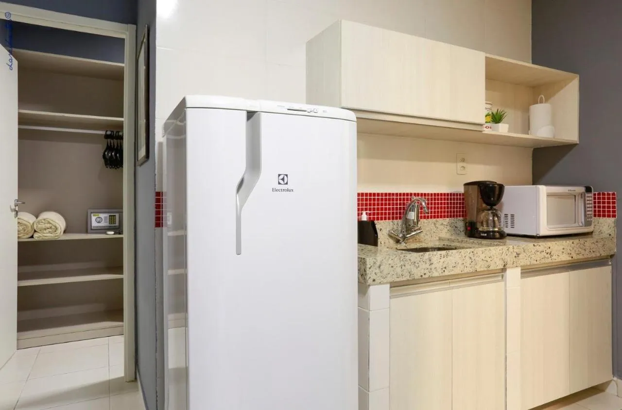 Communal kitchen in Portofino Hotel Prime