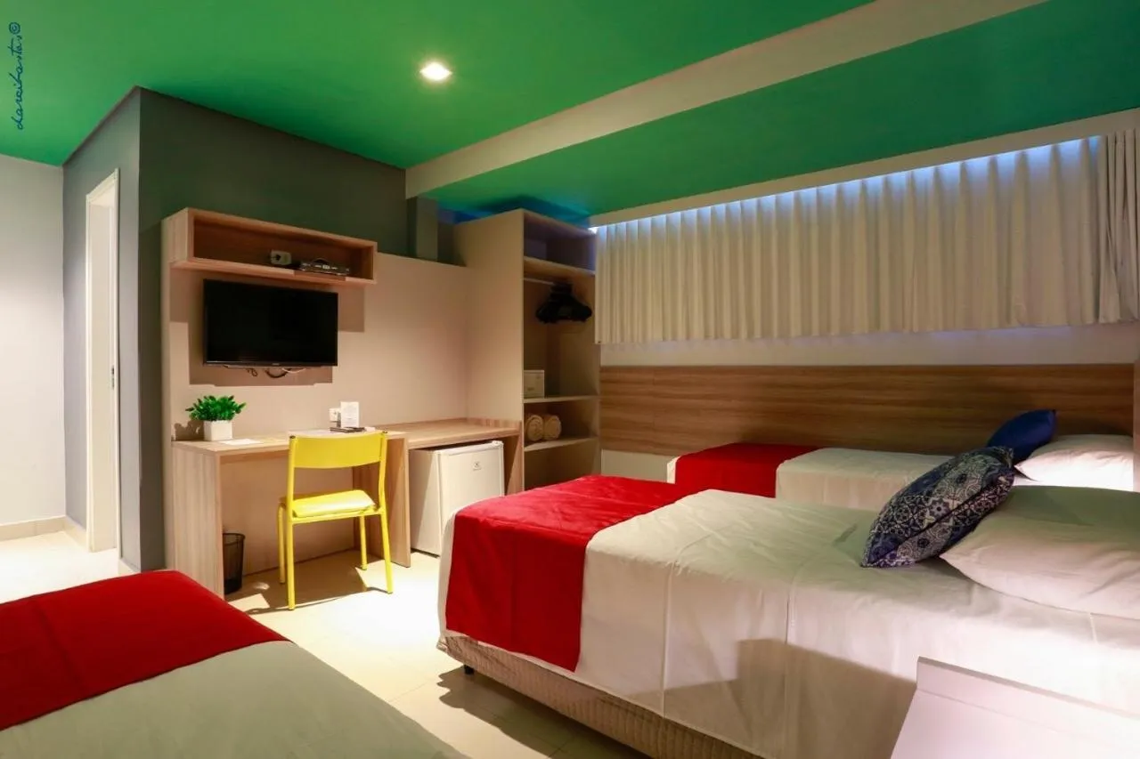 Bed in Portofino Hotel Prime