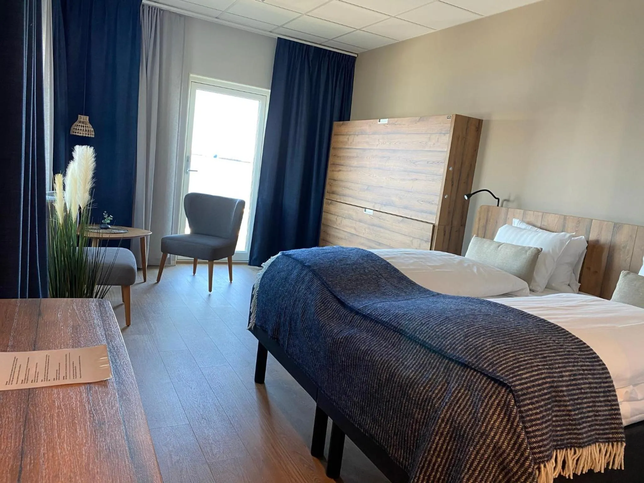 Bed in Badholmen Restaurang & Hotell