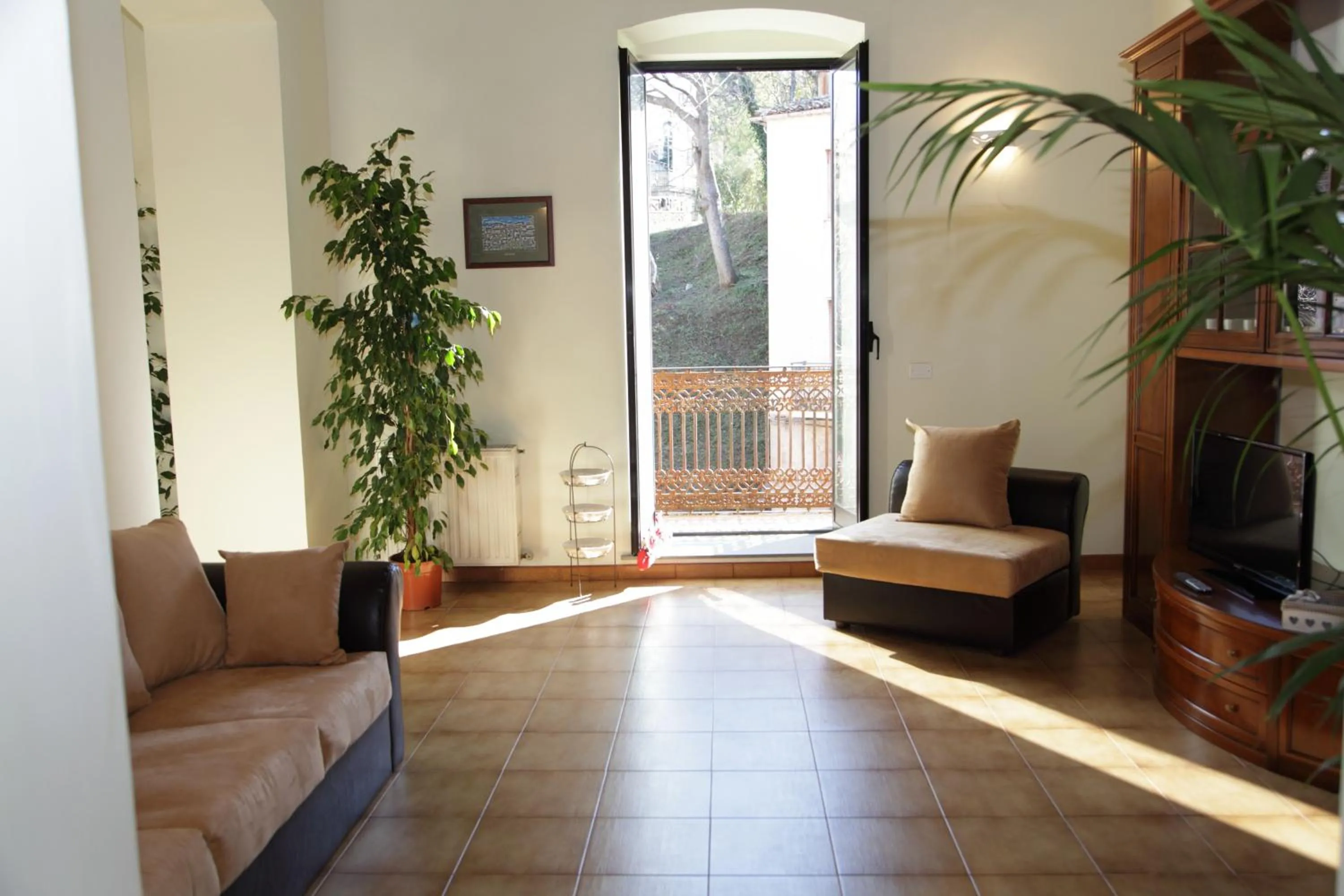 Communal lounge/ TV room in I Due Principi